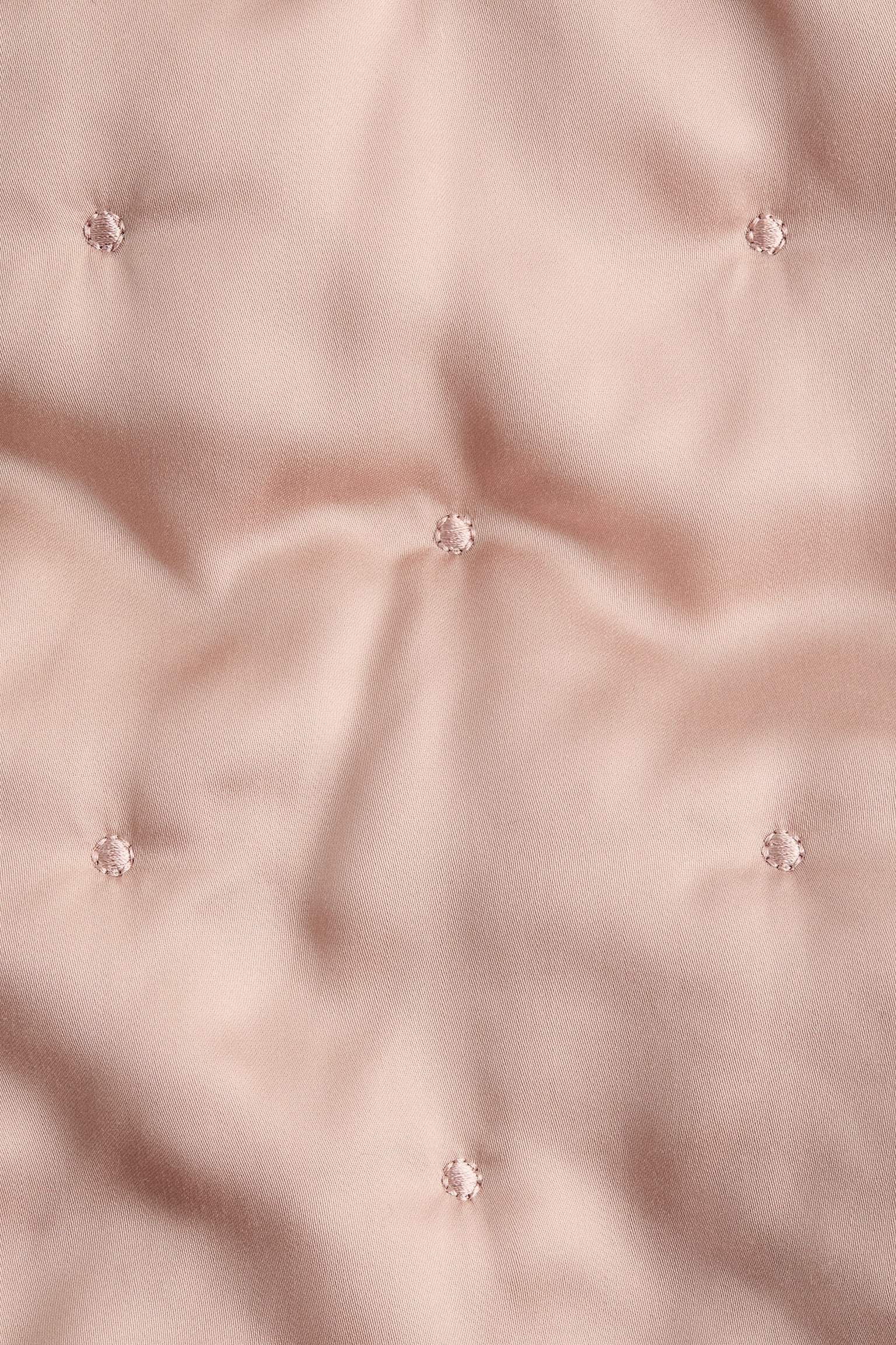 Bata en tejido guateado - Rosa tenue/Beige claro - 2