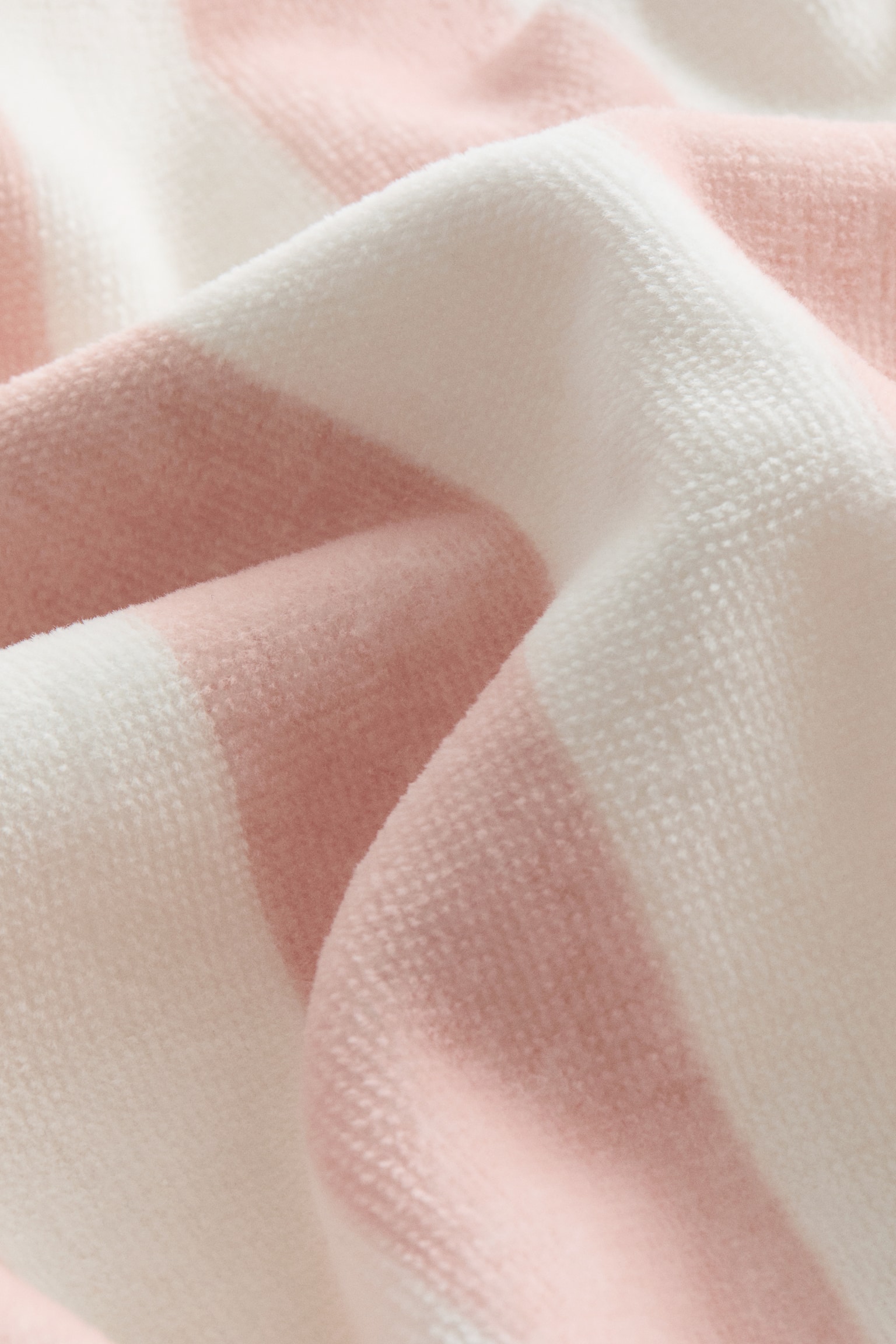 Рушник-пончо для немовлят - Світло-рожевий/смужки/Бежевий/смужки/Зелений/смужки - 3