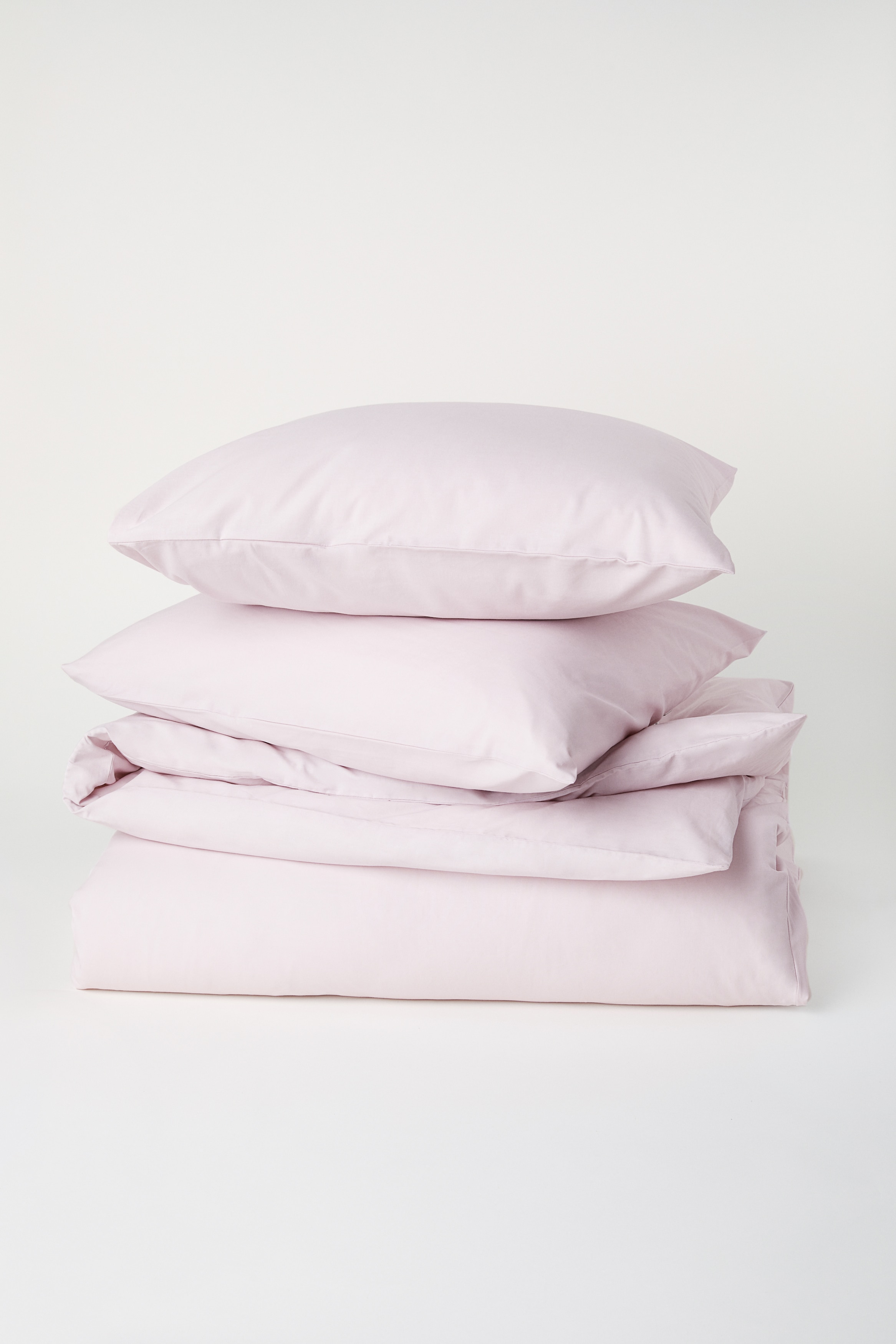 H&M Conjunto de funda nórdica doble de algodón - Rosa claro - HOME