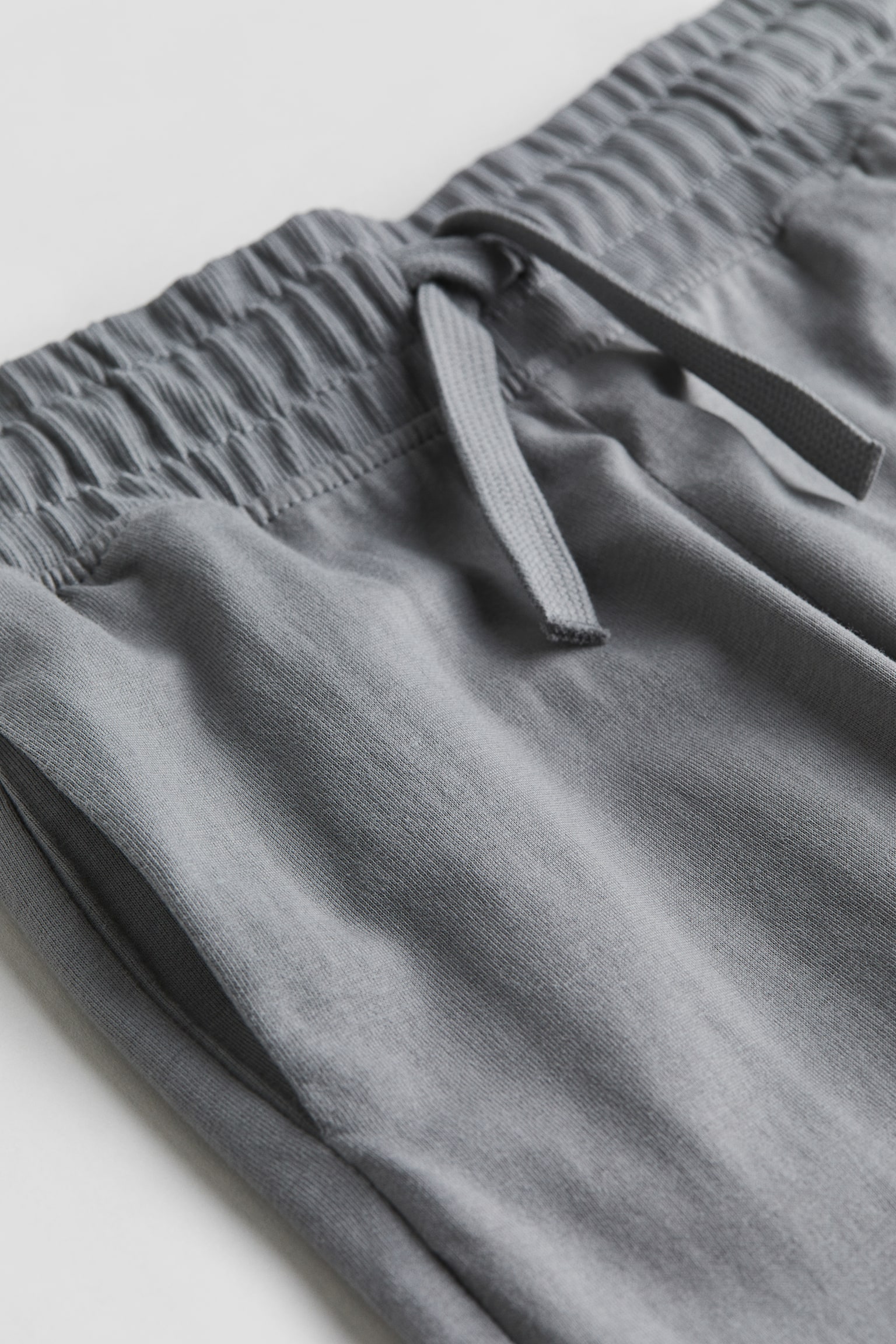 Cotton jersey joggers - Grey/Black/Light grey marl/Navy blue - 2