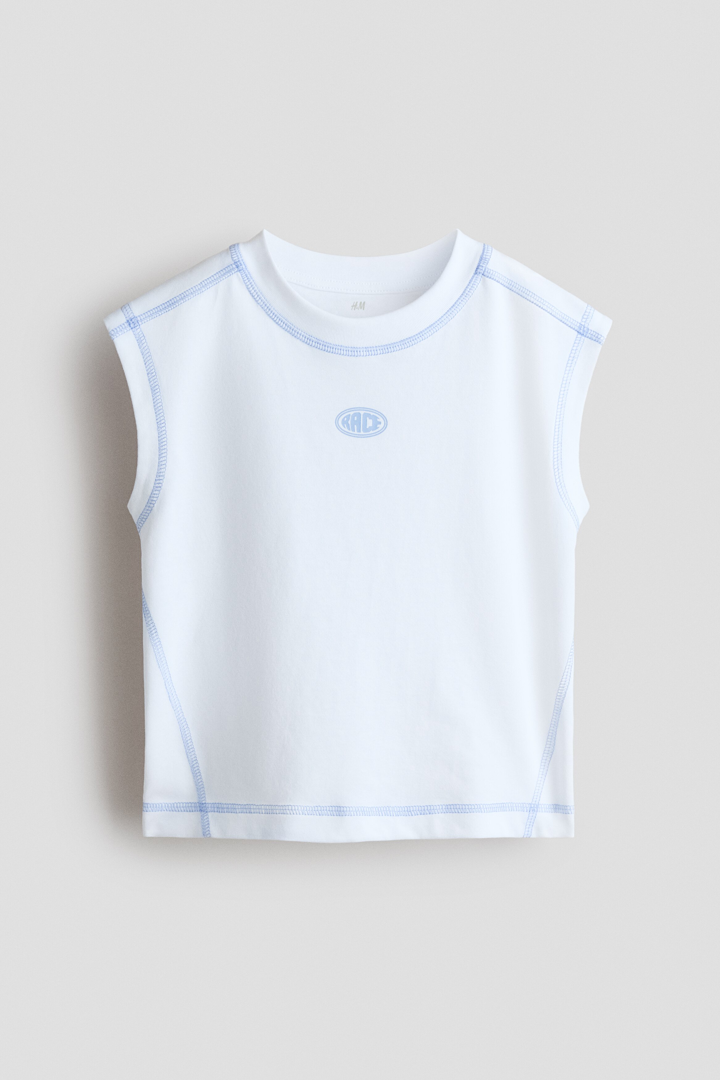 COOLMAX® Shirt - White/Light green/Light blue