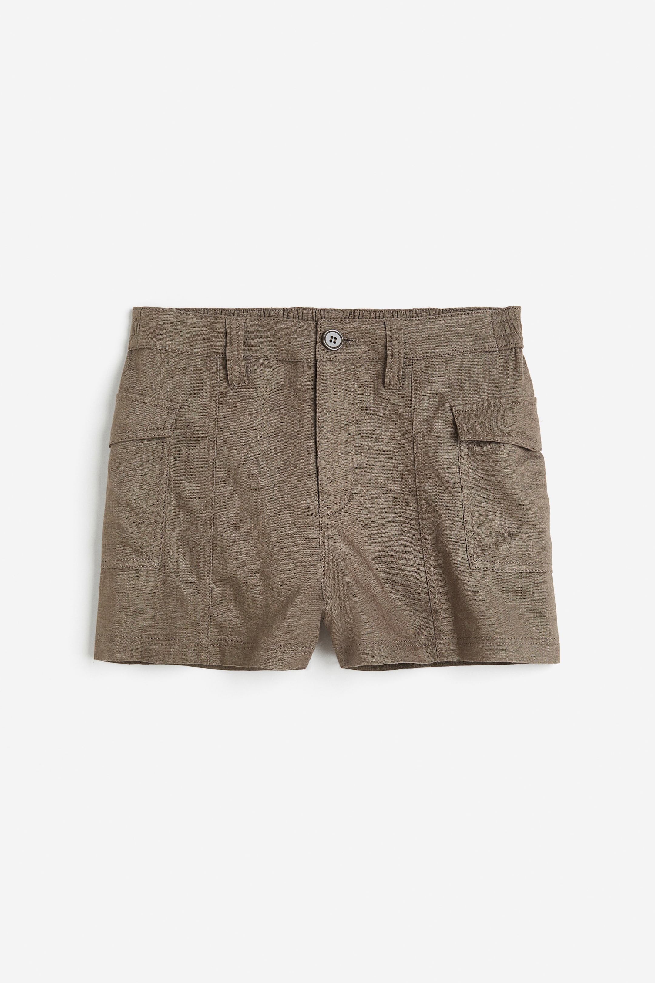 H&m Cargo Beige Donna Urban Classics Dames Cargo High Waist