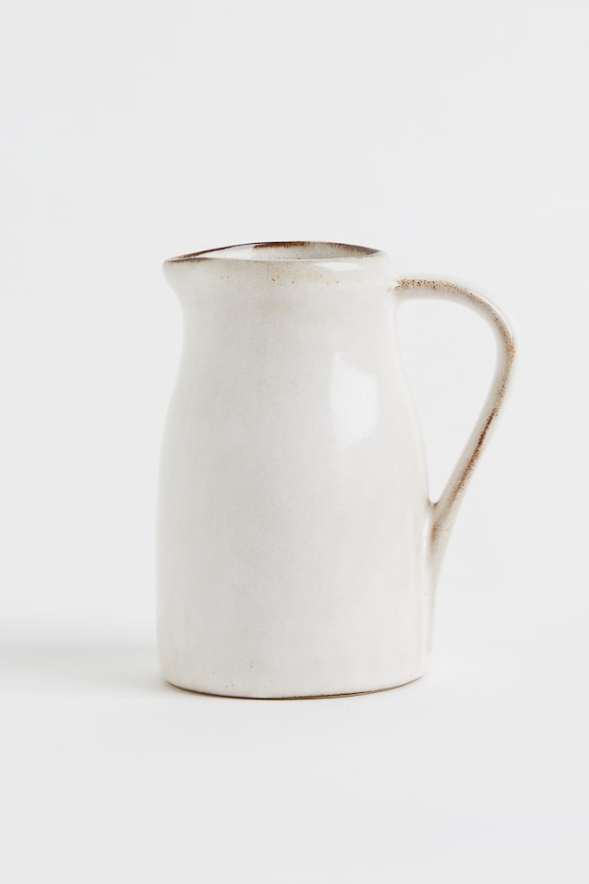 Small stoneware jug - Beige - 1