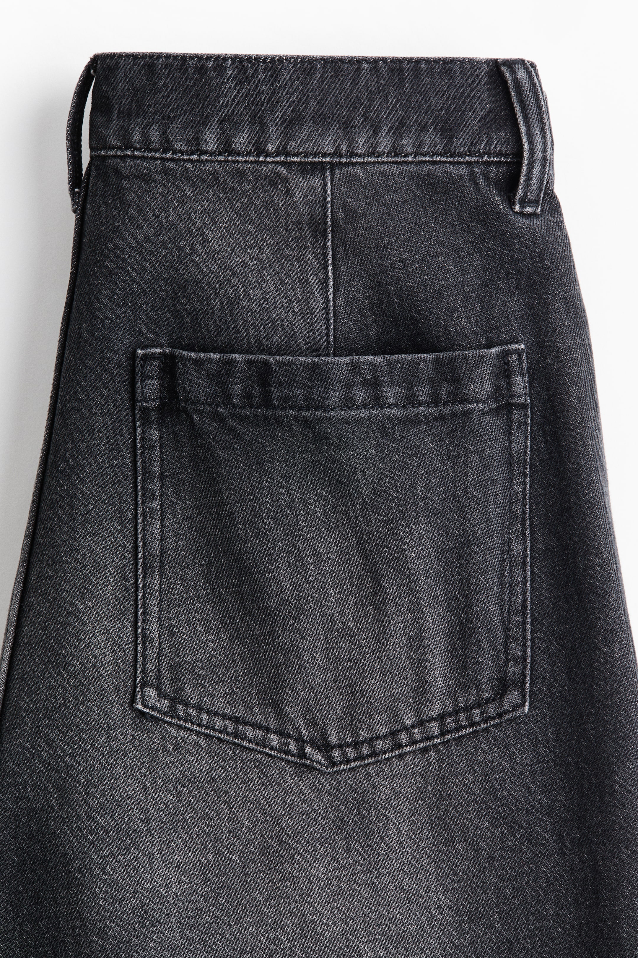 Jean taille haute super large