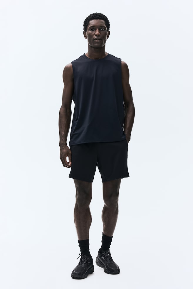 Regular-Fit Sports Tank Top with DryMove™-Dark blue - 6