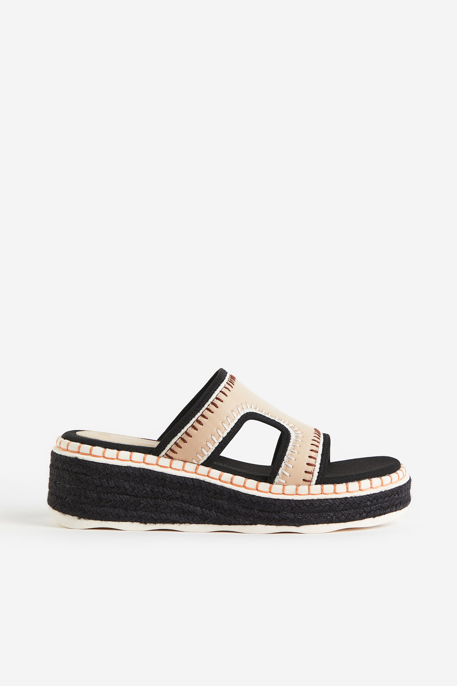 Espadrille Sandals - Beige/Light beige - 1