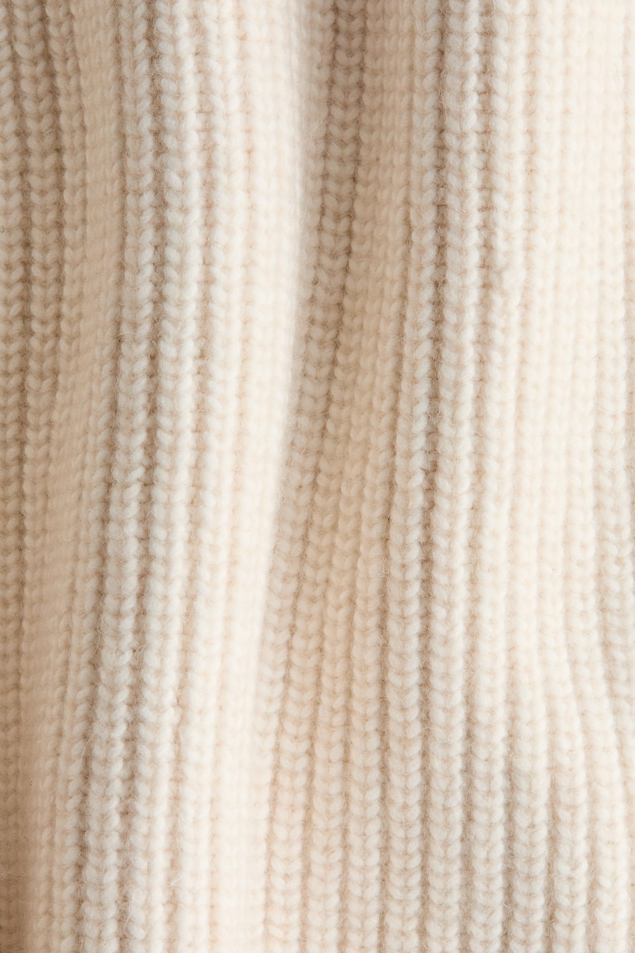 Rib-Knit Mock Turtleneck Sweater - image 5