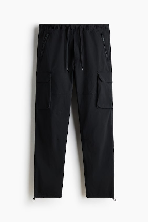 Мужские брюки H&M Regular Fit Nylon cargo trousers