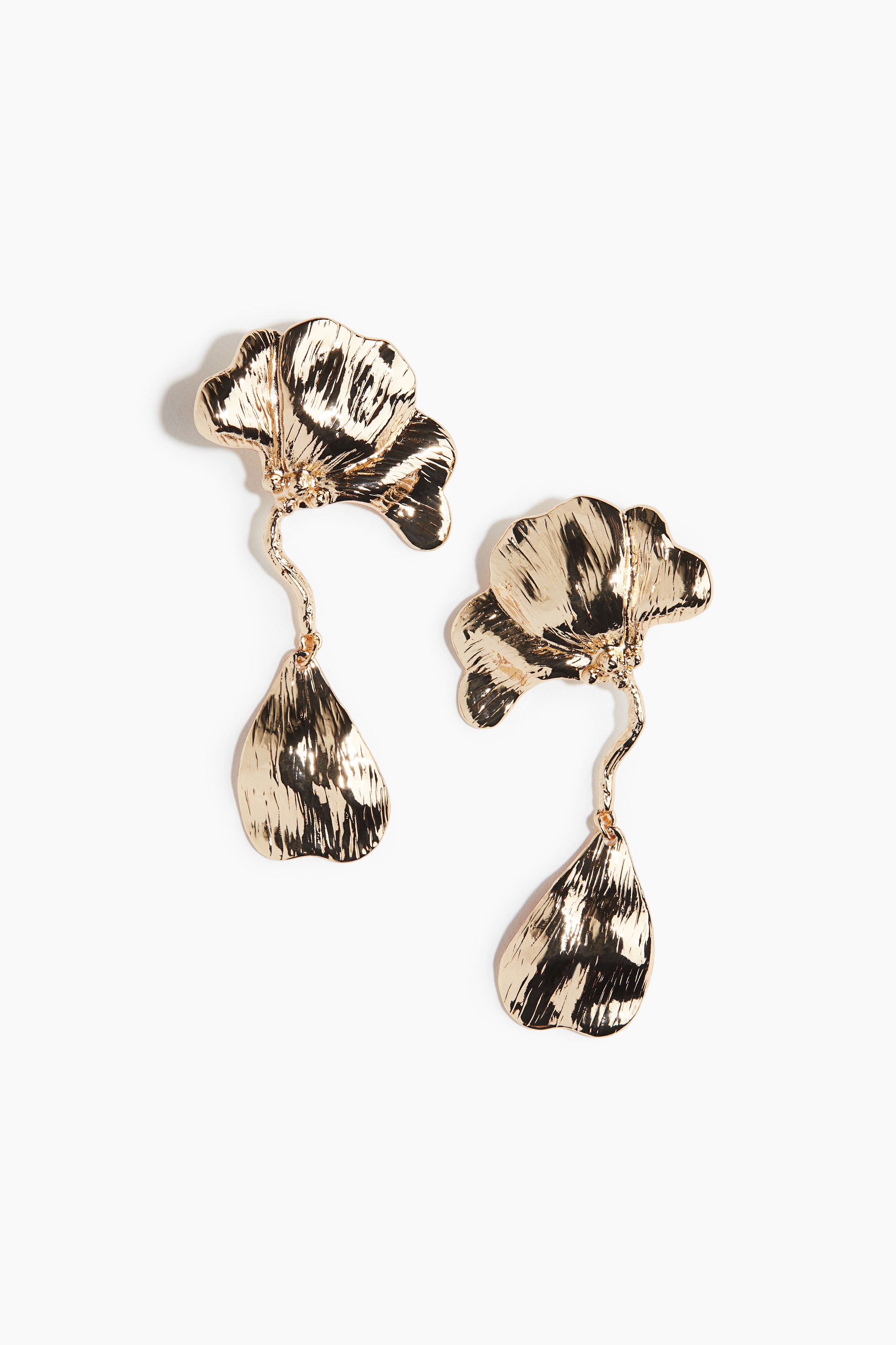 Függős fülbevaló - Aranyszínű