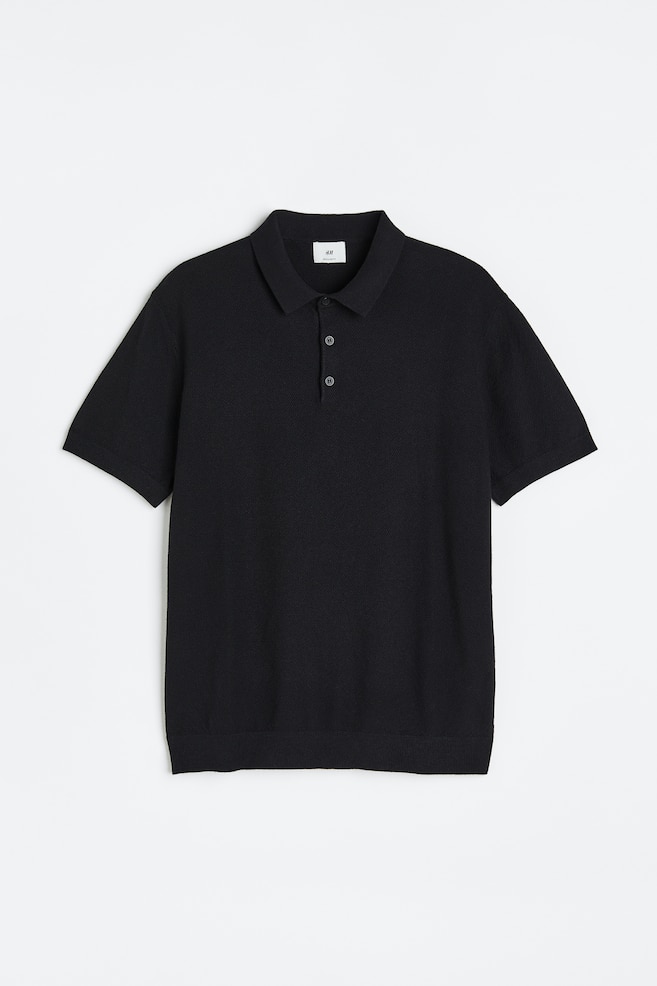 Poloshirt Regular Fit - Schwarz/Marineblau/Greige/Weiß/Cremefarben/Marineblau gestr. - 2