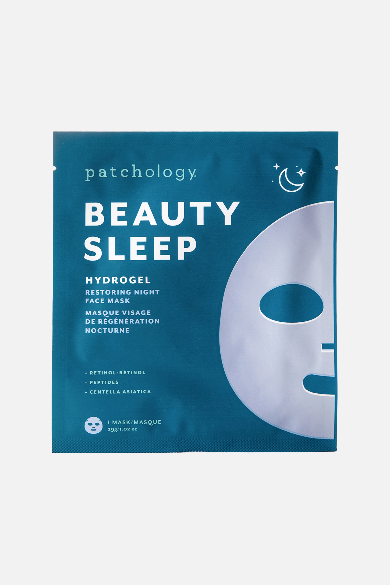 Patchology - Beauty Sleep Hydrogel Restoring Night Face Mask - Transparent