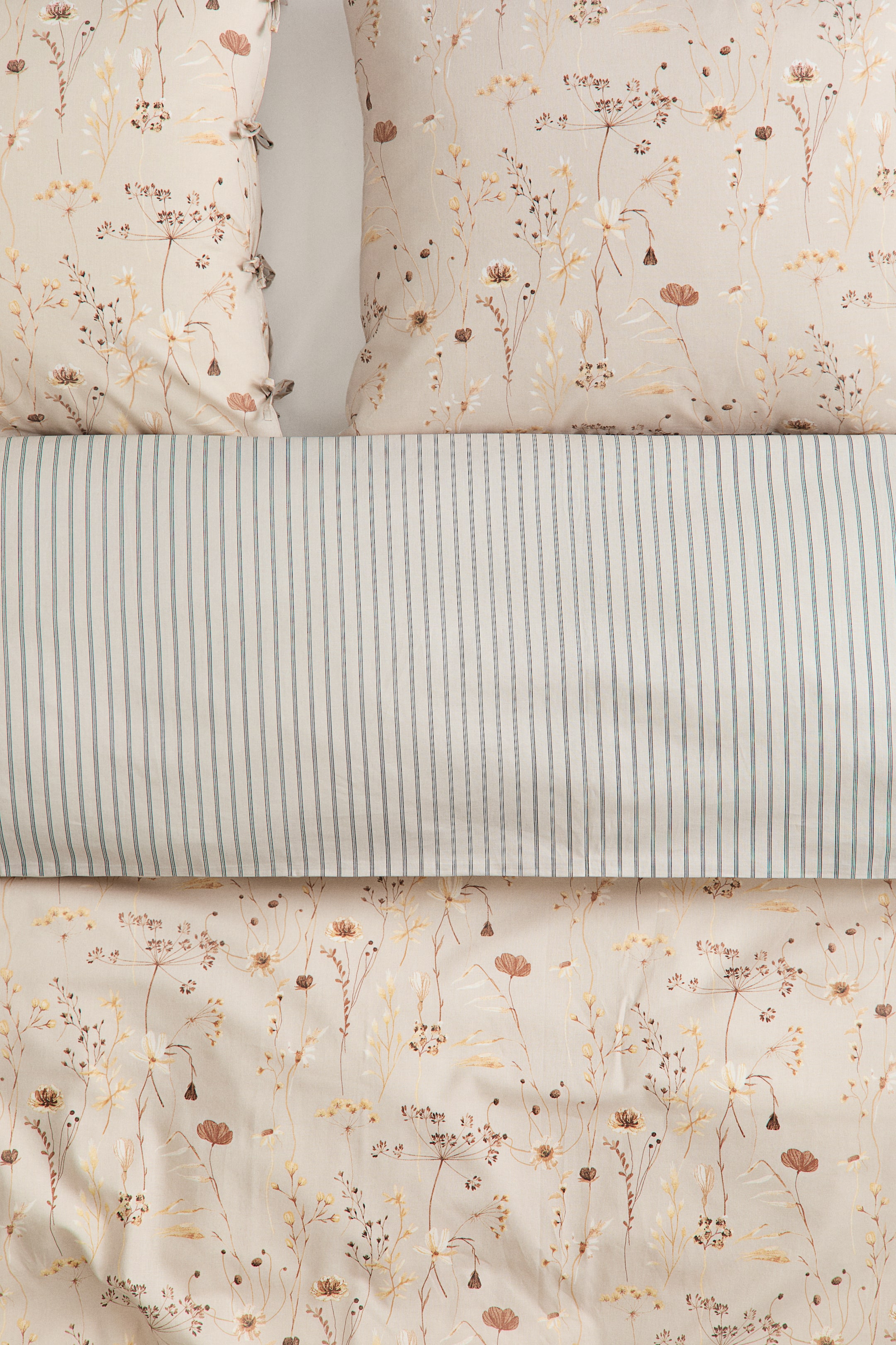 Floral-Print King/Queen Duvet Cover Set