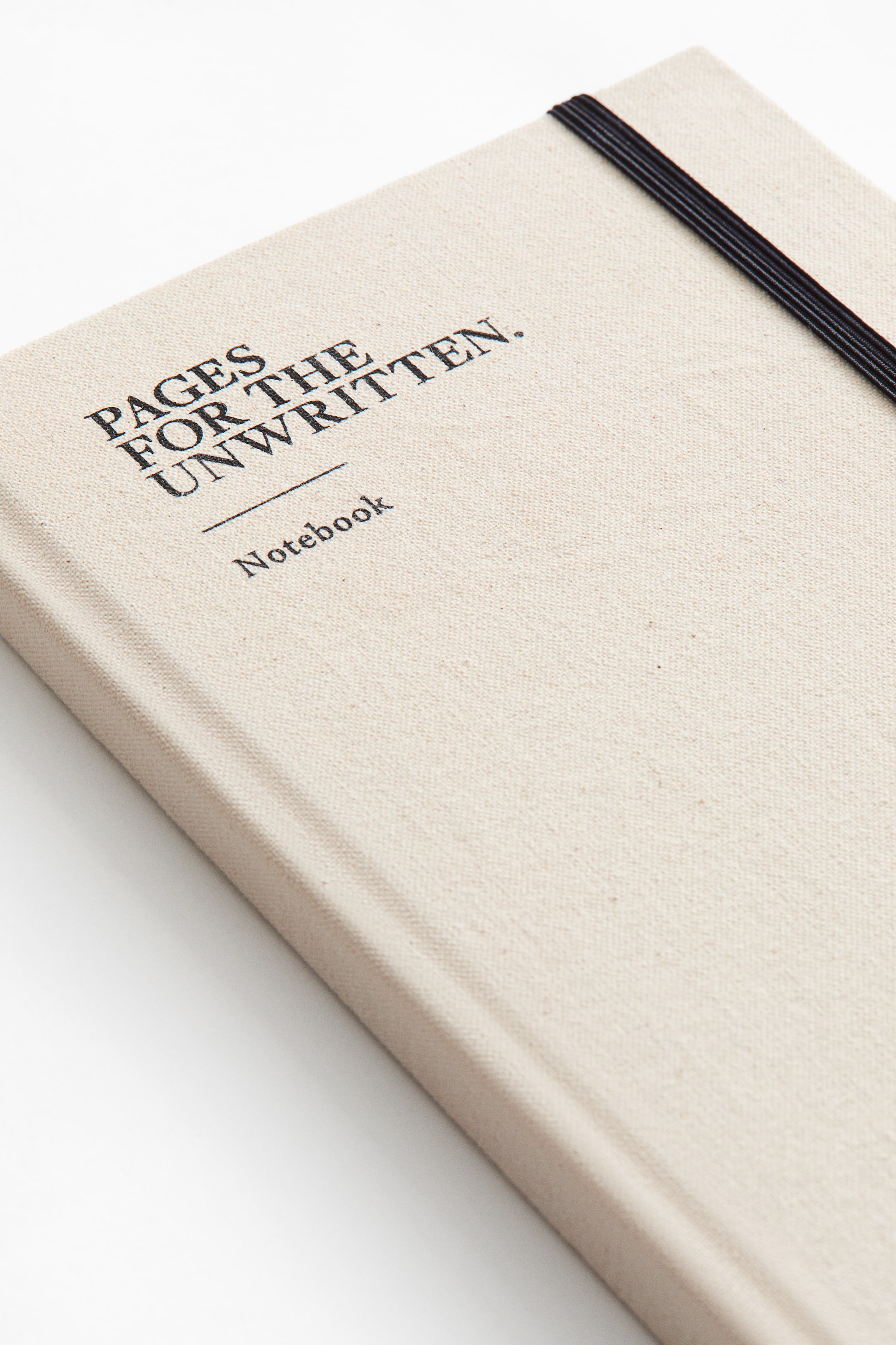 A5 Cotton-Cover Notebook