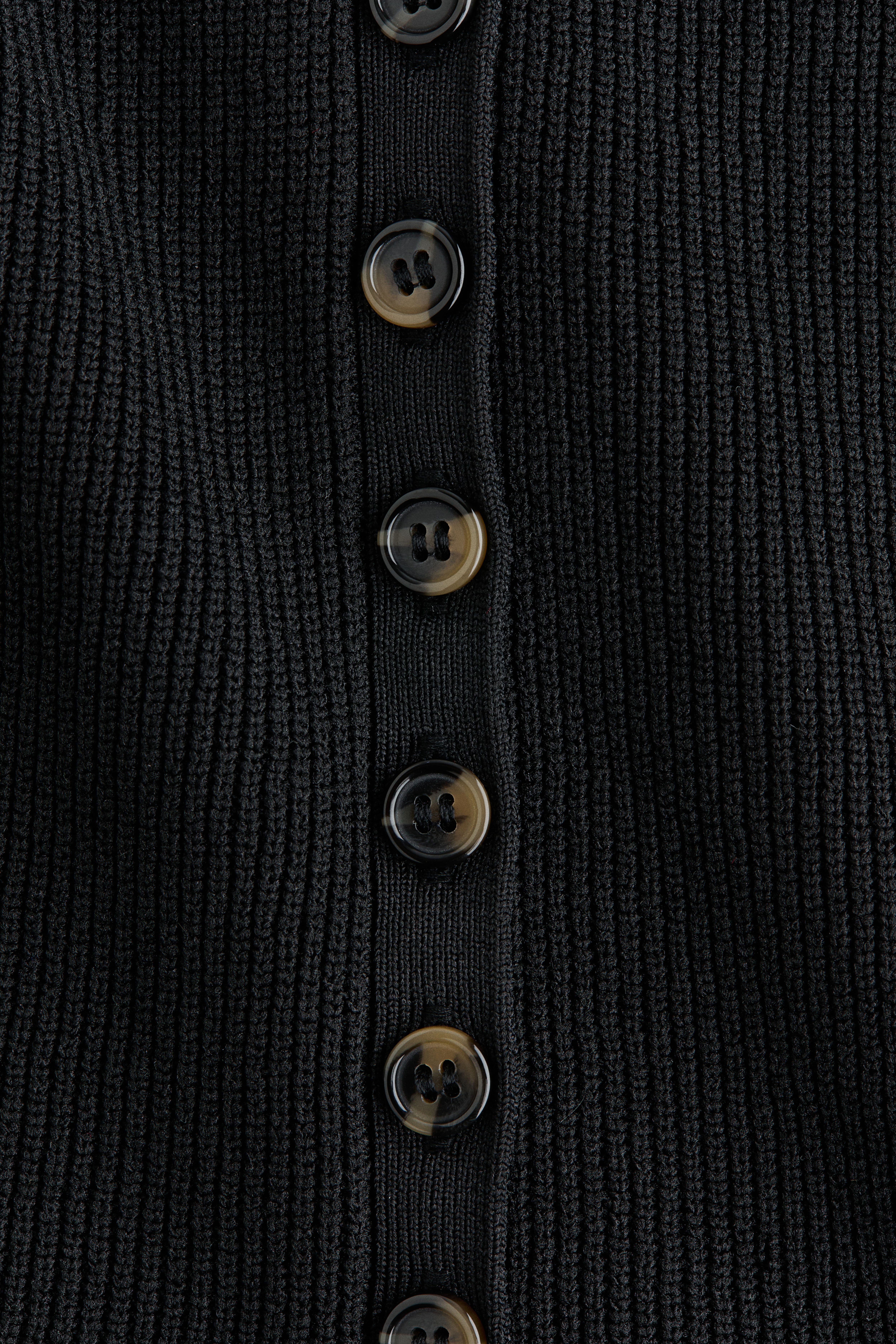 Rib-Knit Peplum Sleeveless Top