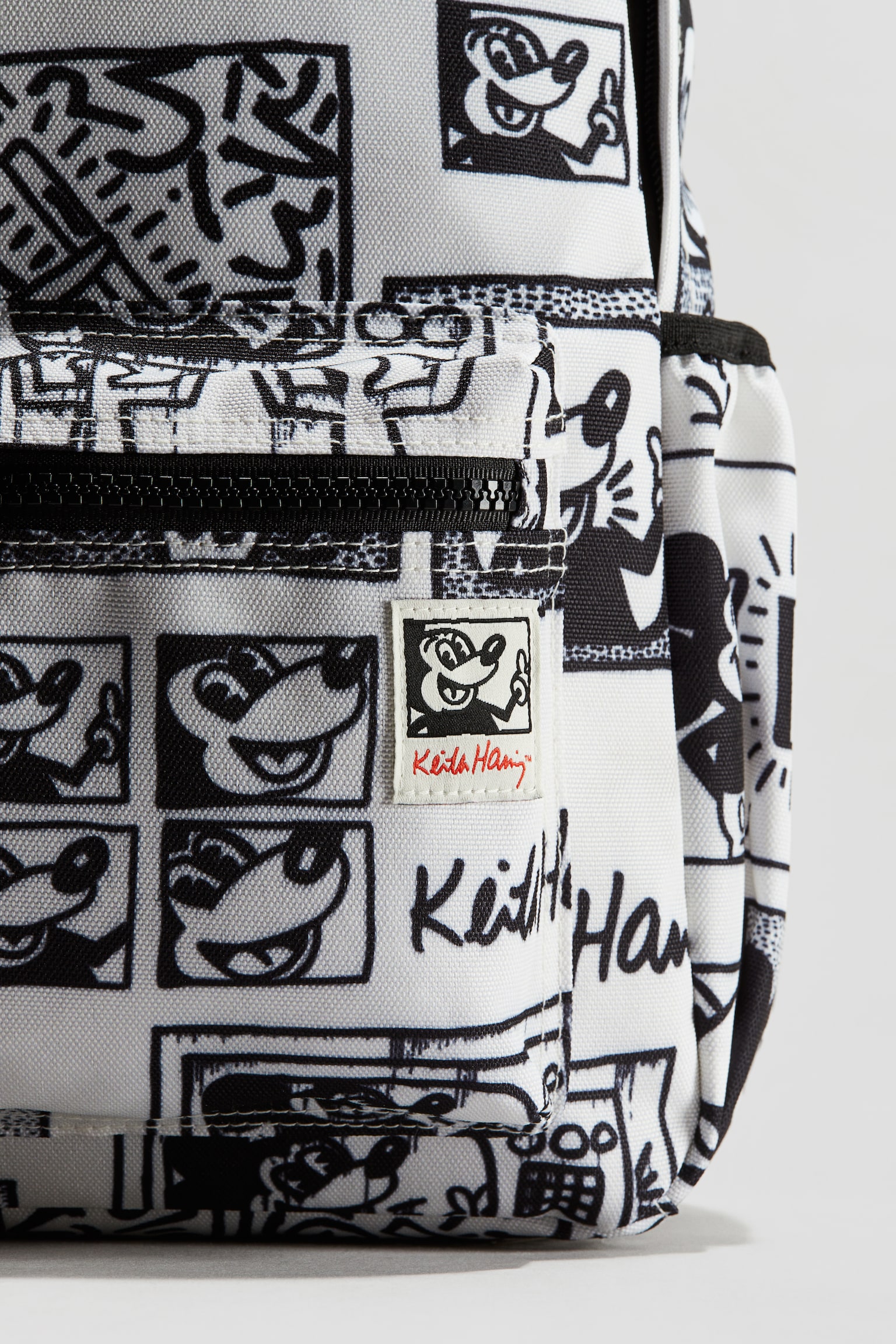 Patterned backpack - White/Patterned - 7