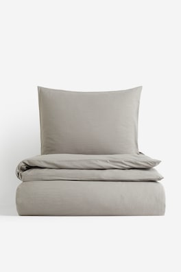 Cotton Twin Duvet Cover Set