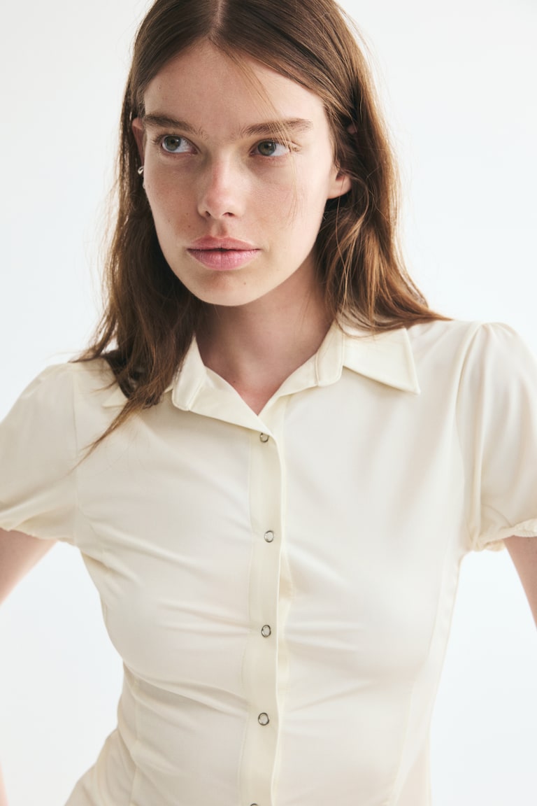 Bluza s puf rukavima