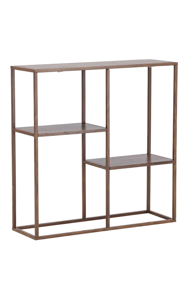 Staal Hylla - Mdf, Valnöt - 1
