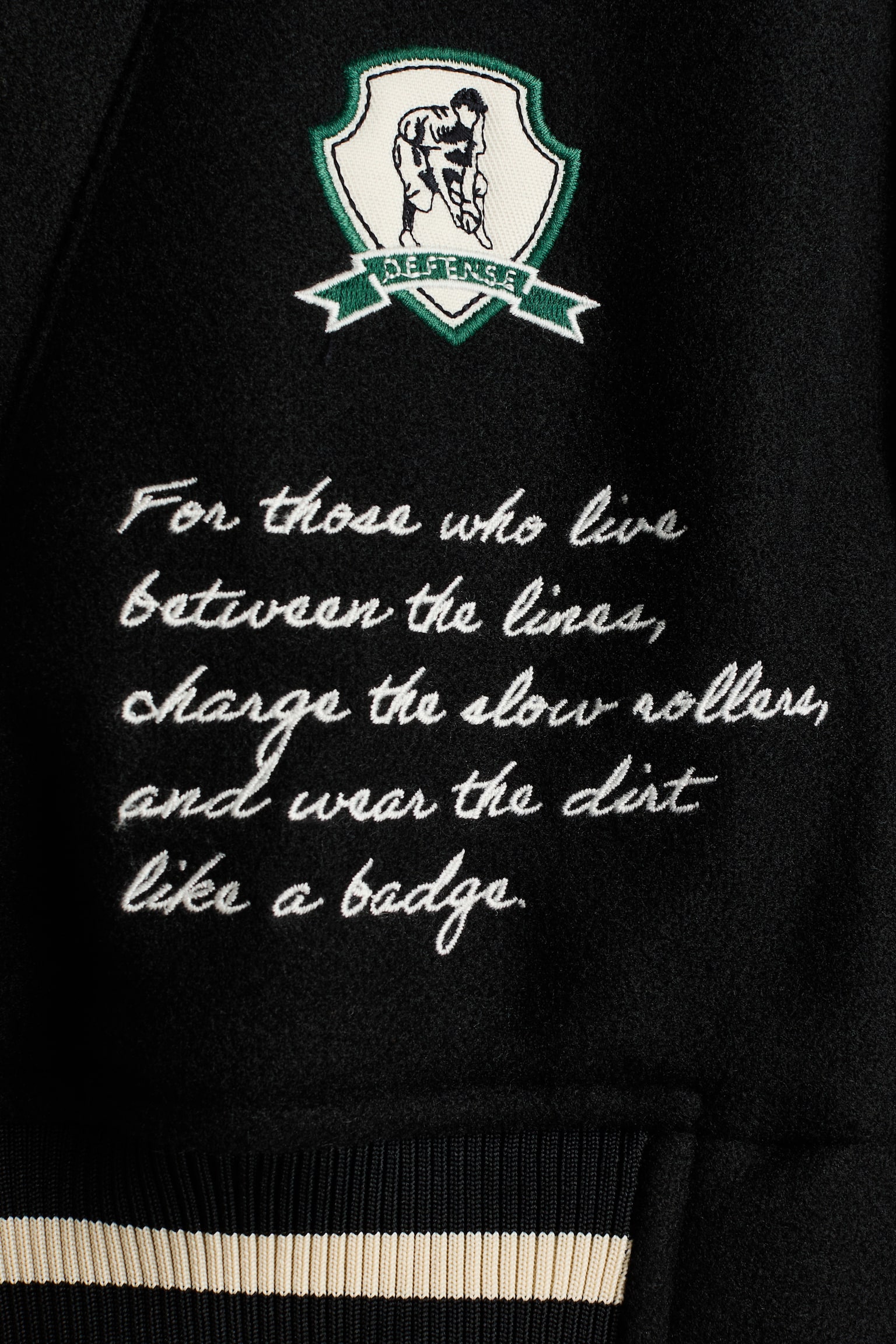 디자인 베이스볼 재킷 - 블랙/Fielders Clubhouse - 2