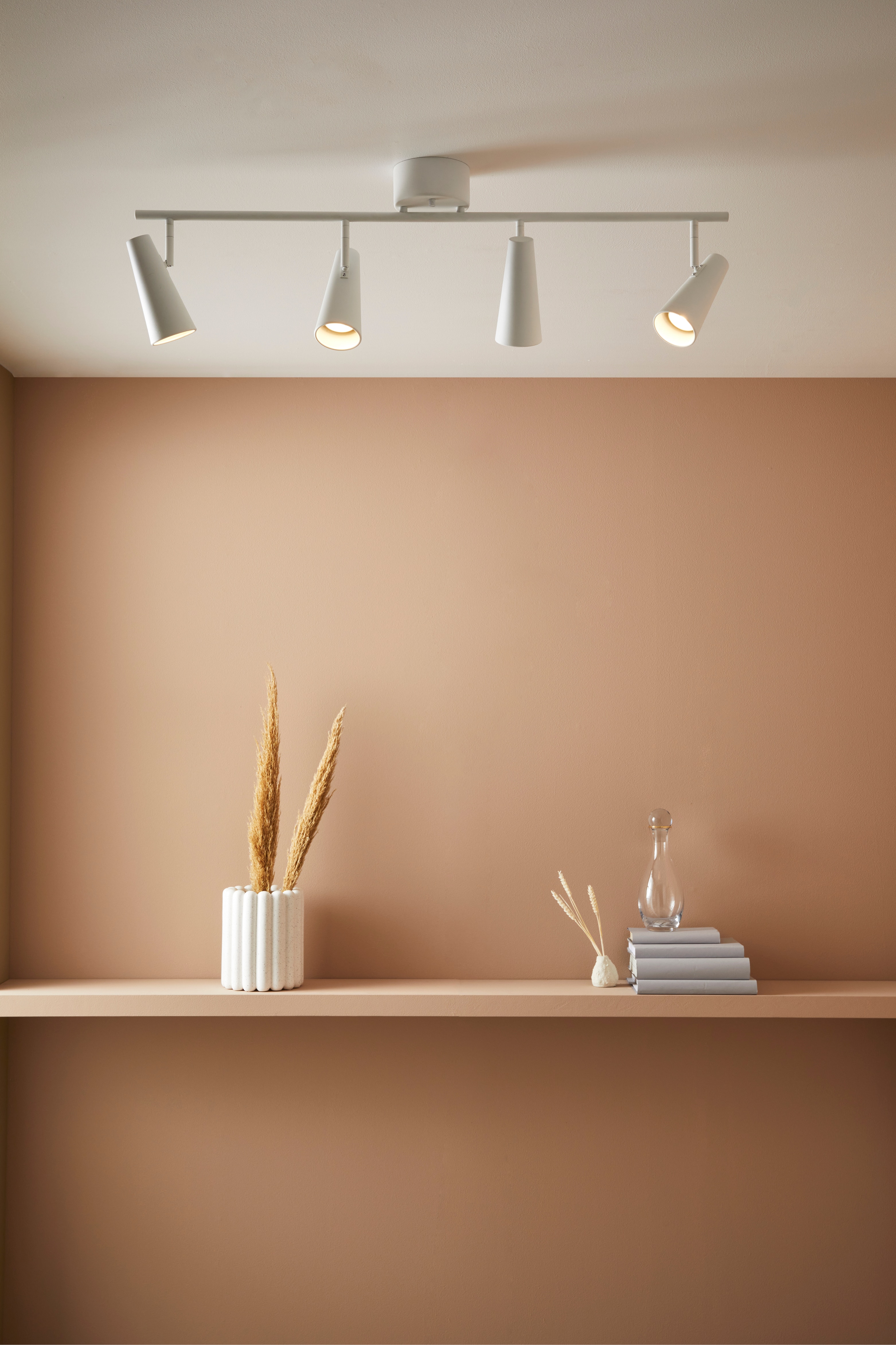 Crest Loftslampe - White/Black