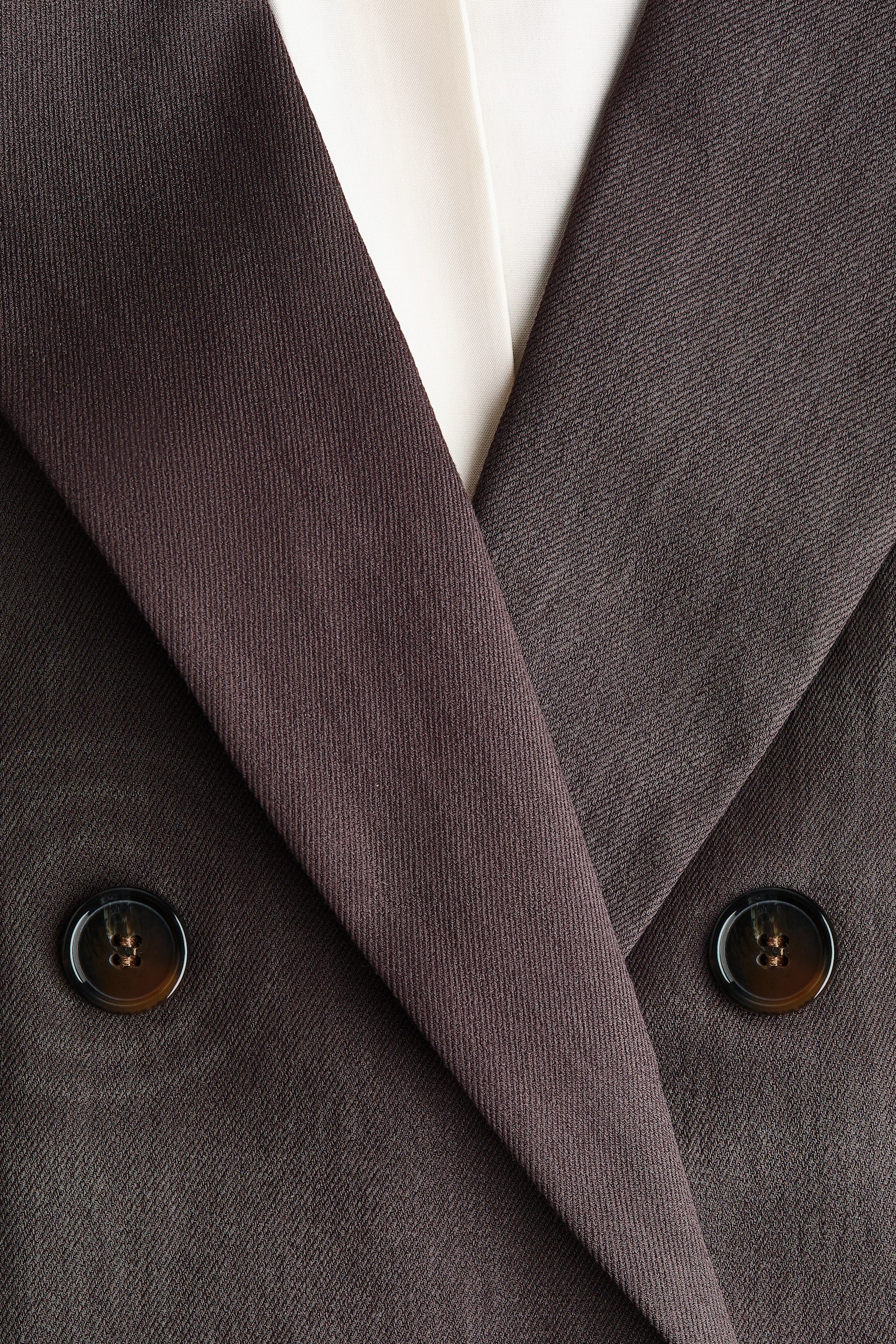 Blazer - Dark brown/Light beige/Blue - 4