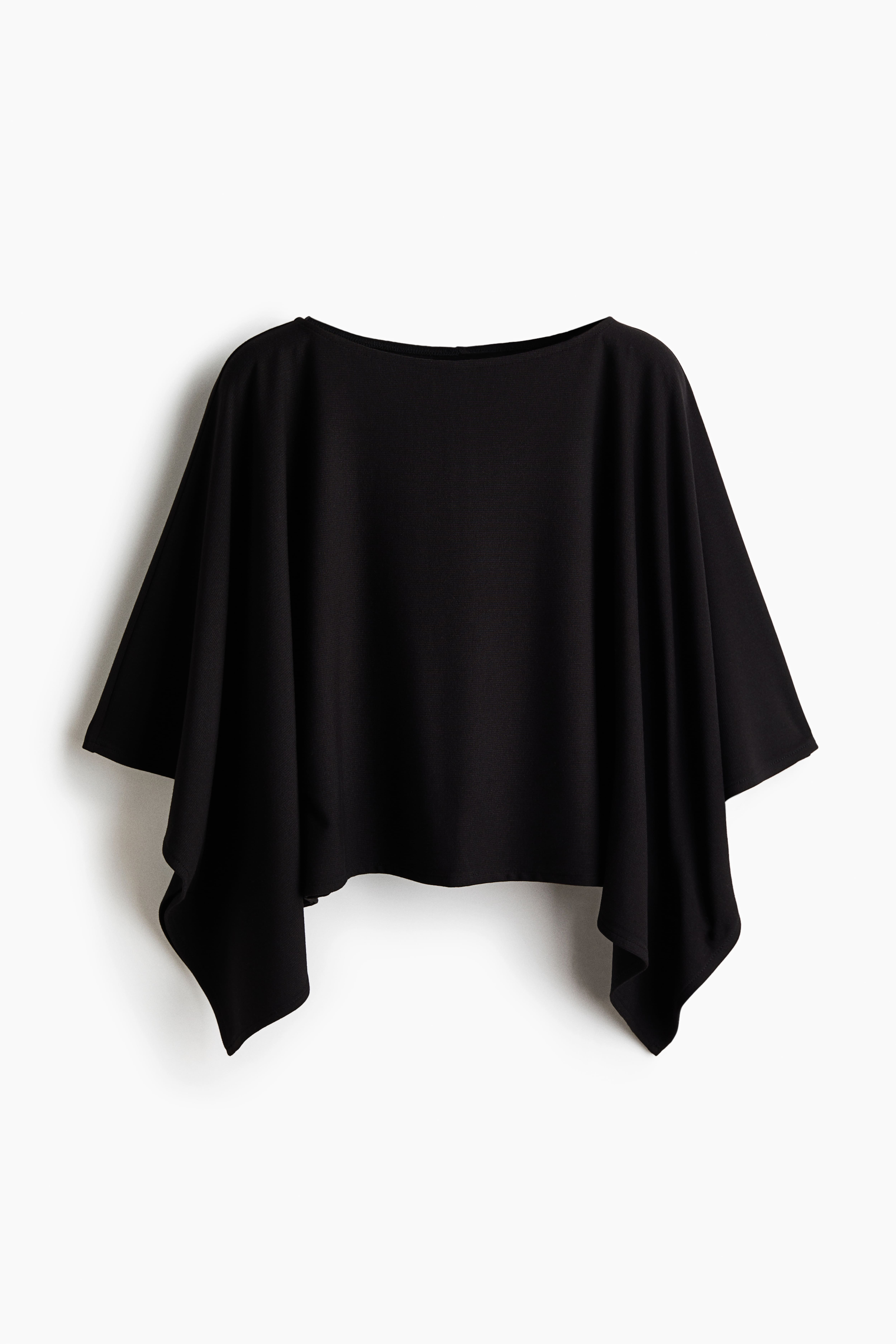 Viscose-Blend Cape