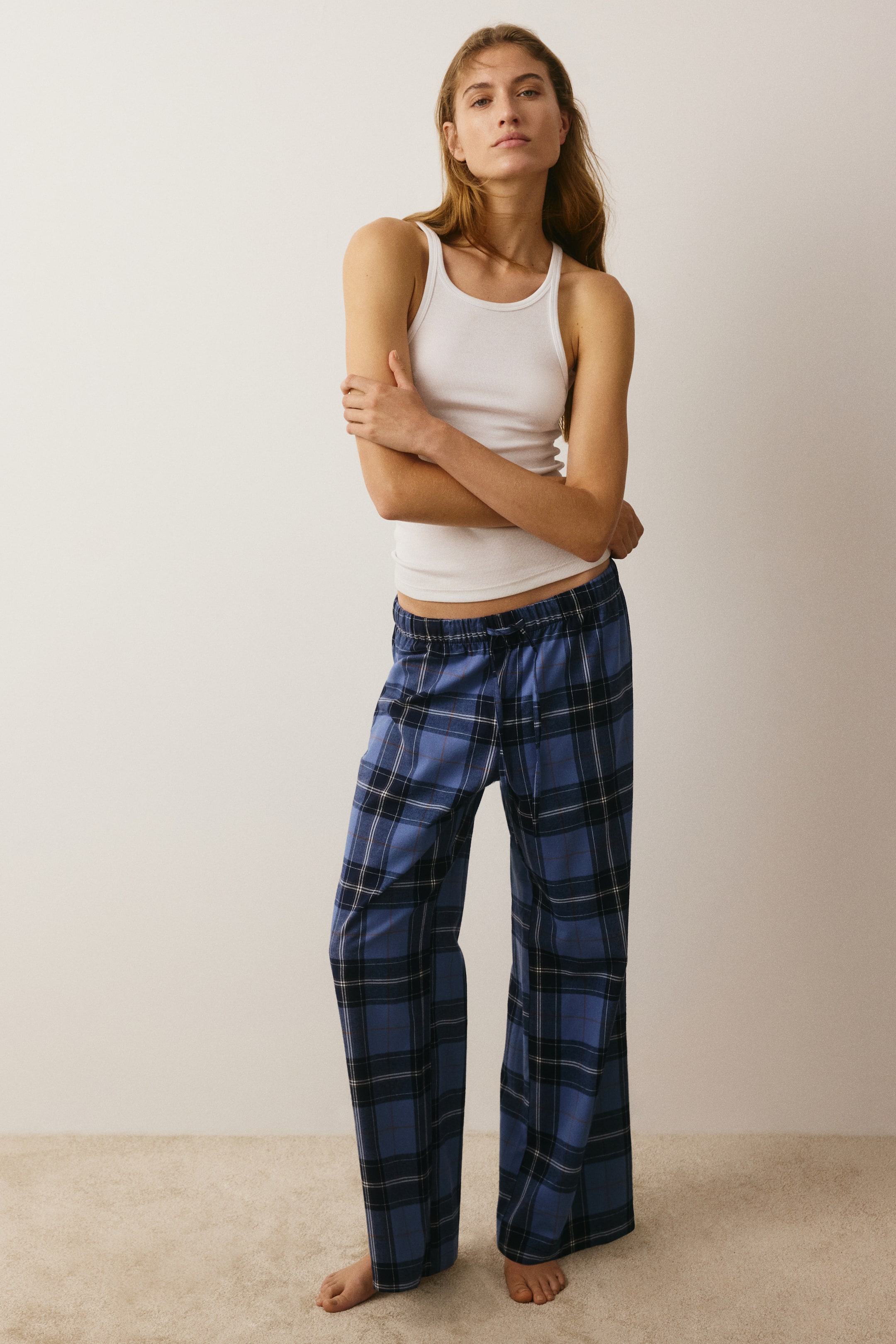 Cotton Flannel Pajama Pants