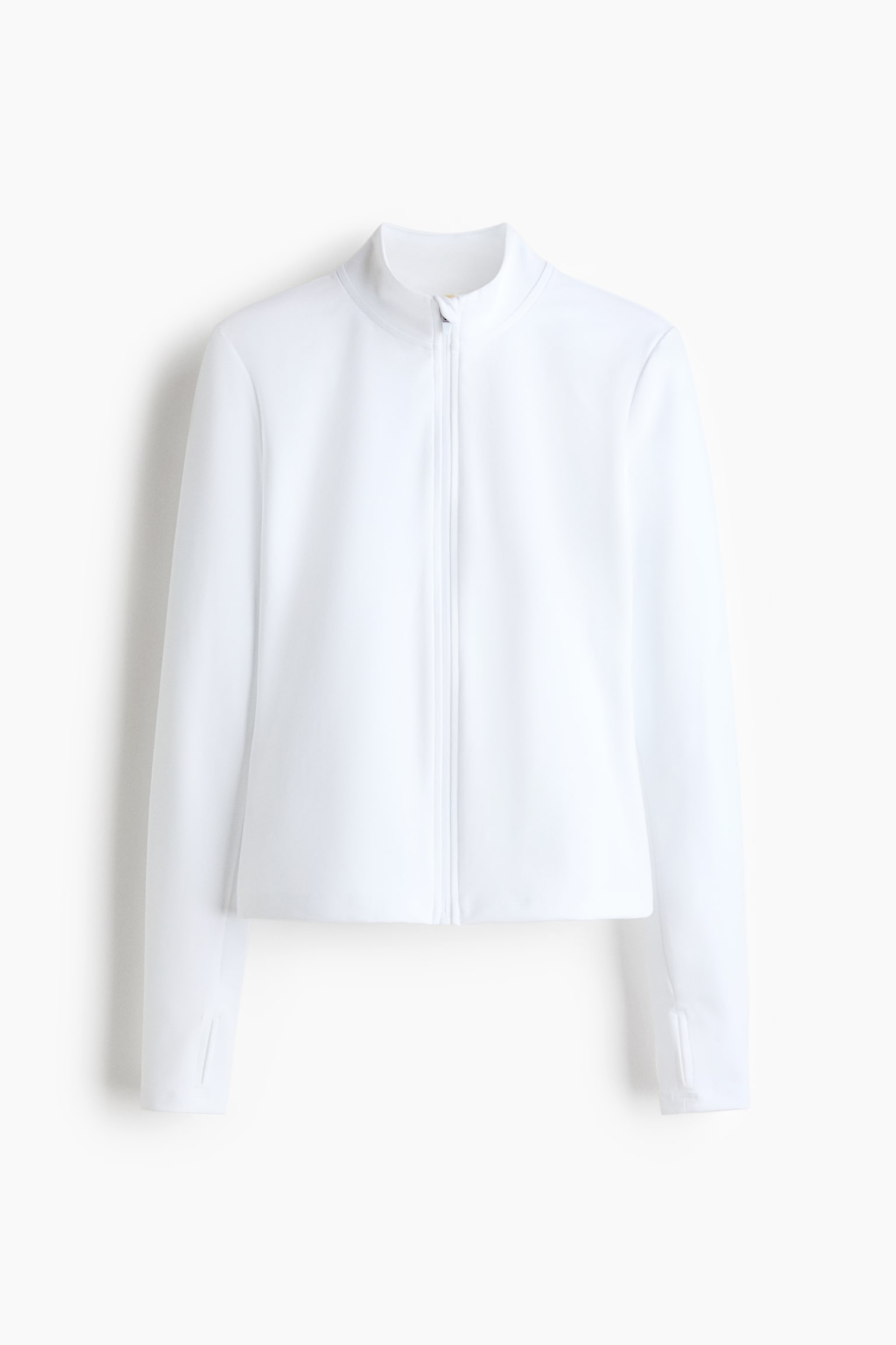 Veste de sport zippée SoftMove™ - Blanc/Noir/Marron foncé/Violet prune/Rose poudré/Lilas/Apricot/Beige pêche/Bleu orage/Bleu amazonite/Crème/Gris foncé/Beige foncé - 1