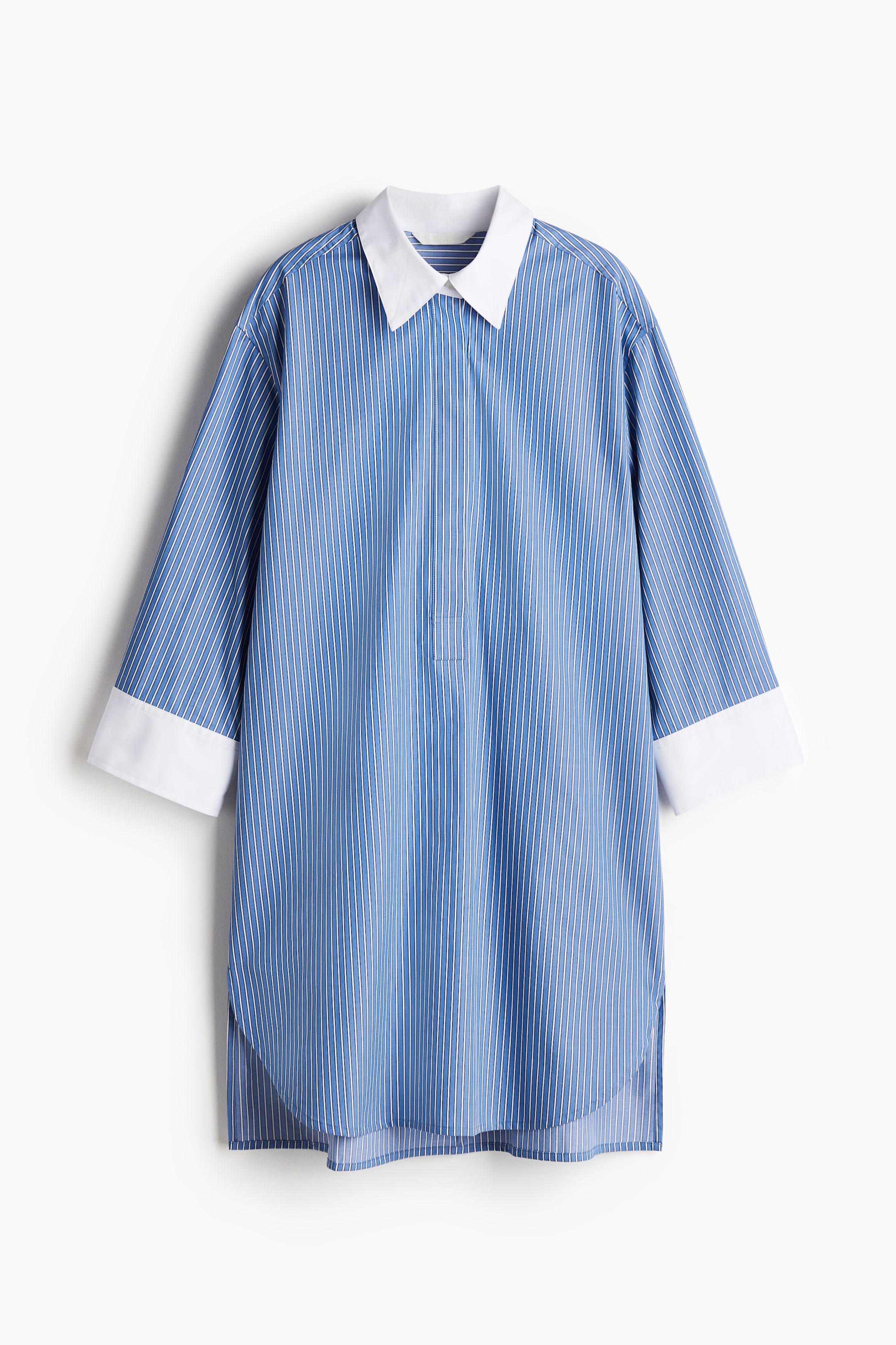 Cotton Twill Shirt Dress