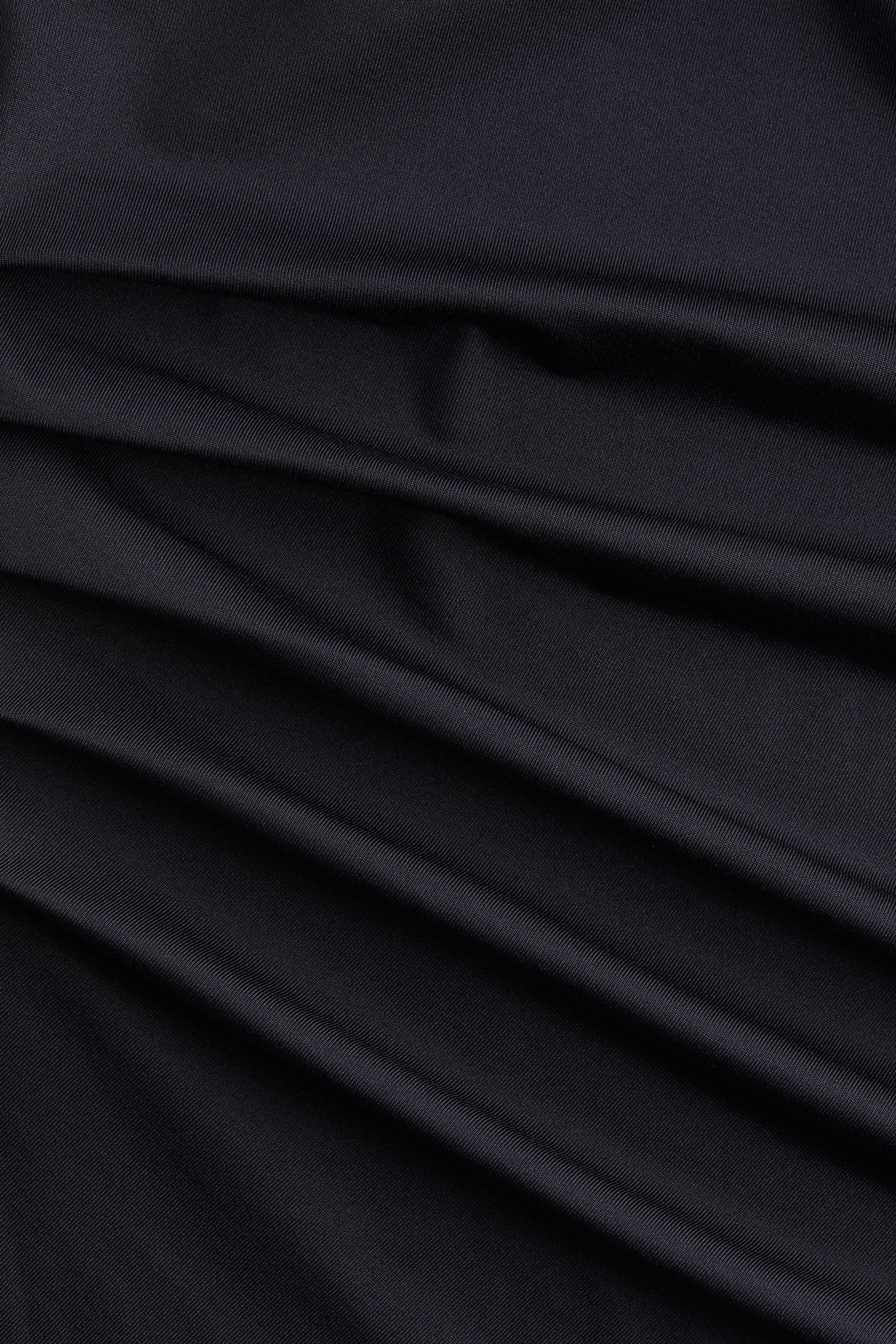 Draped one-shoulder top