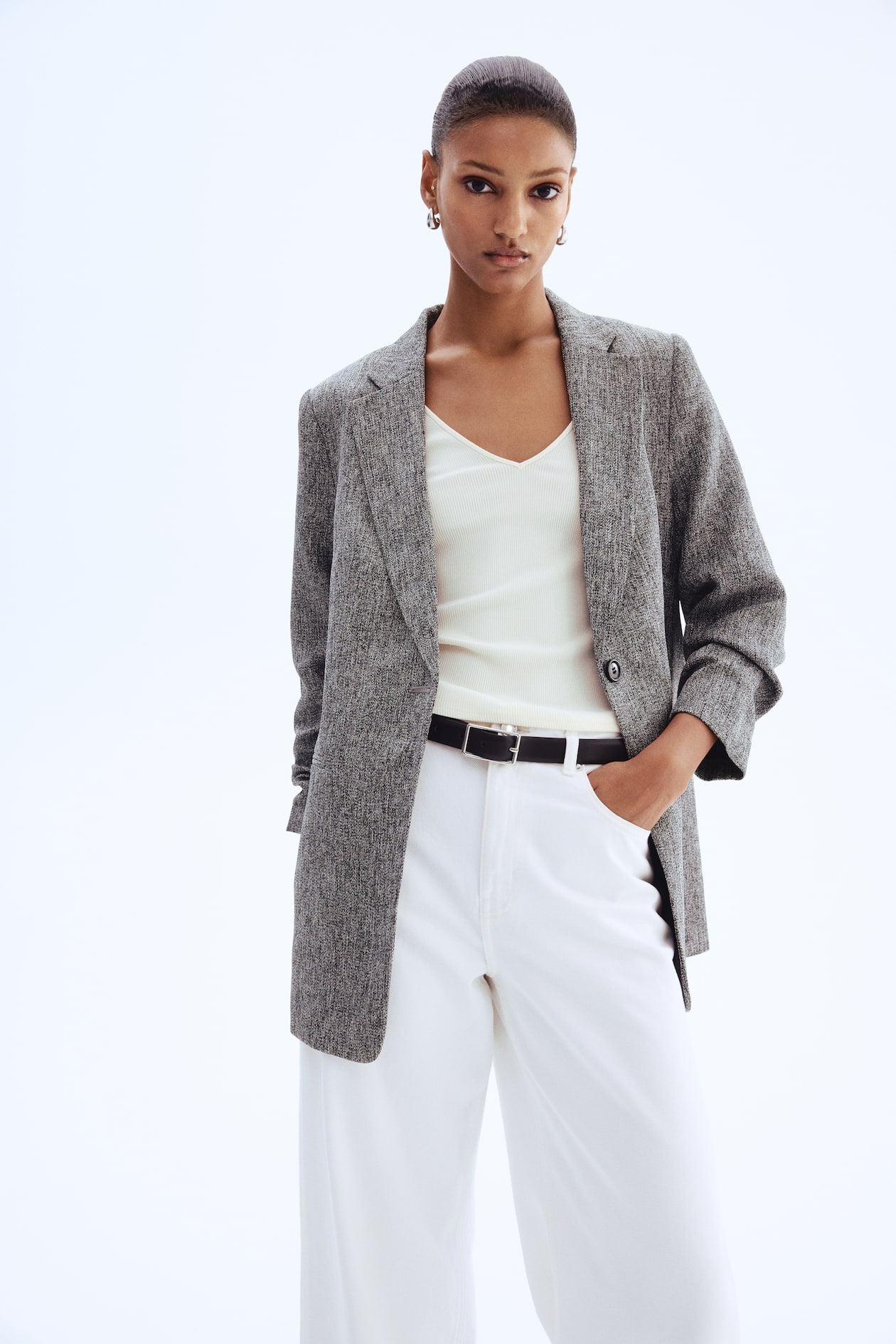 Gathered-Sleeve Jacket - image 5