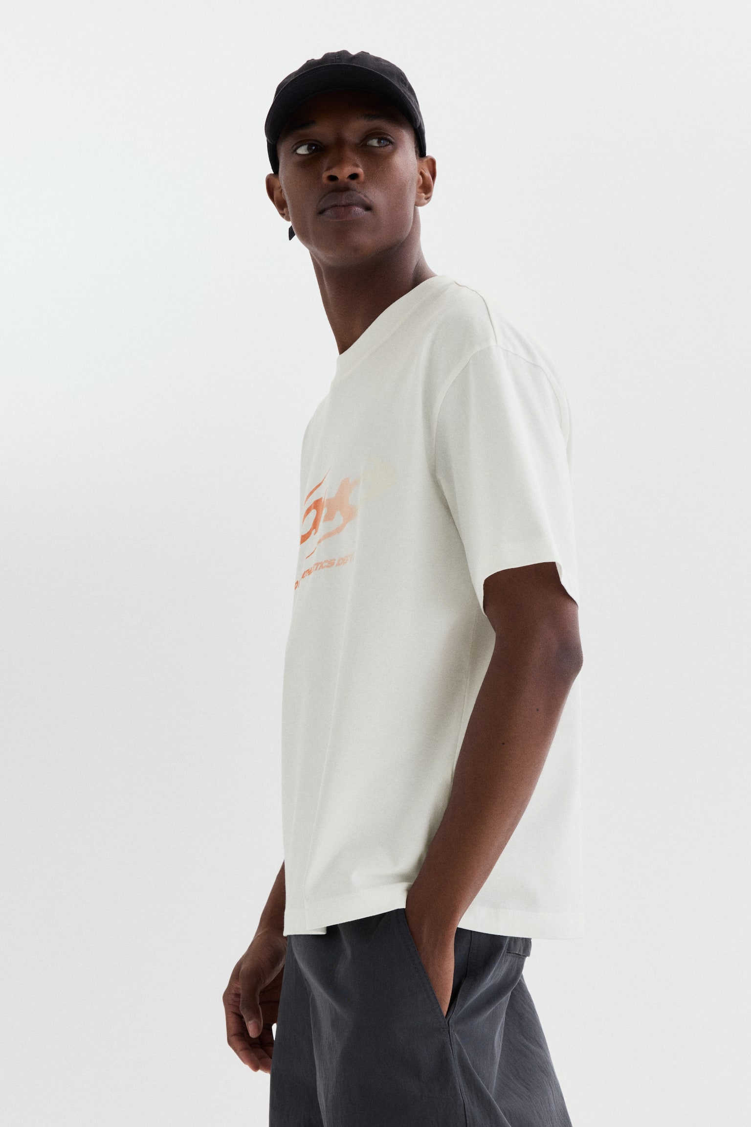 Loose Fit Printed T-shirt - White/SoHo/Dark blue/New York City/White/New York City/Light grey marl/Newport/Beige/Run Wild/Black/Golden Sunset - 3