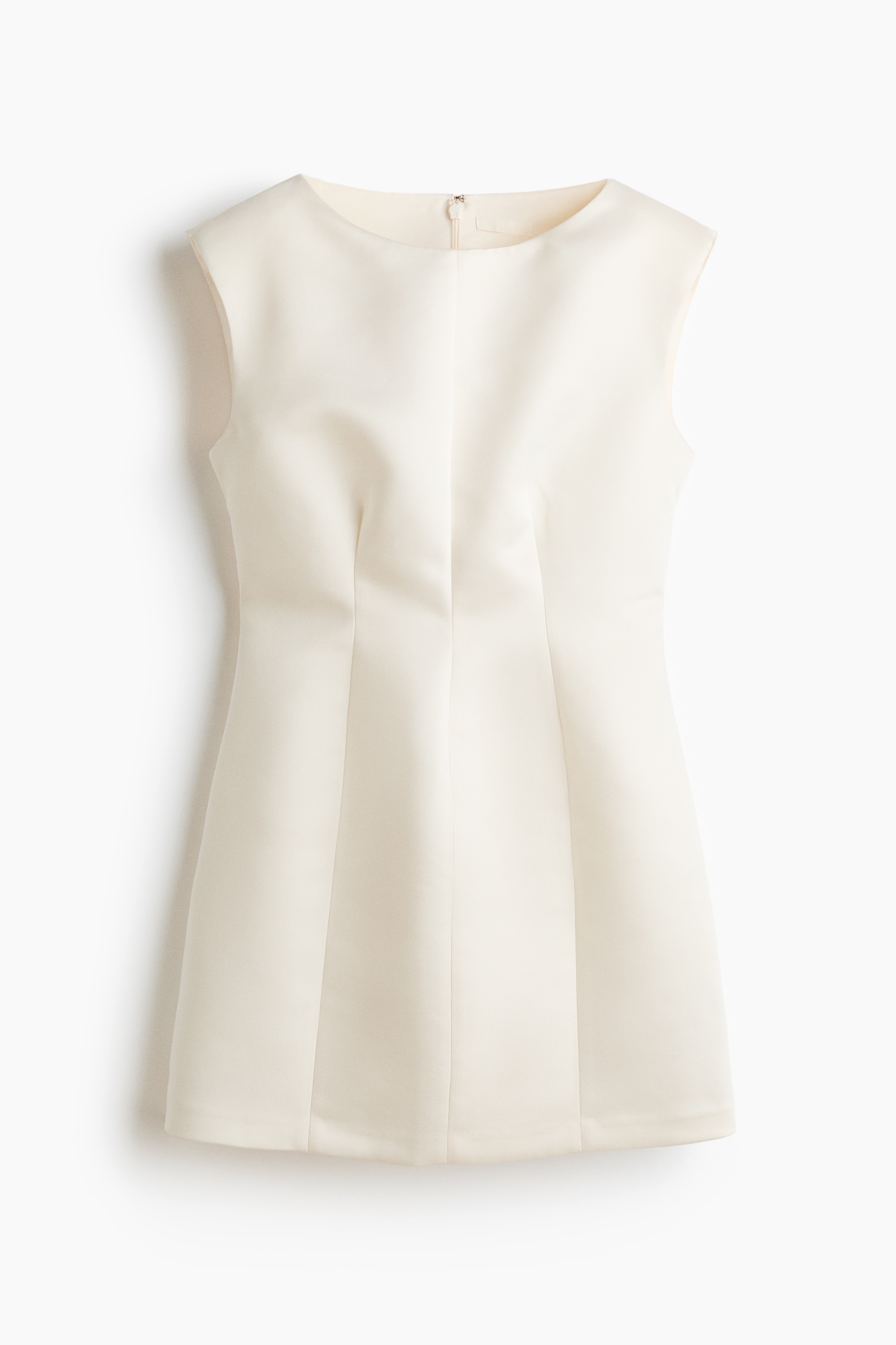 Bow-Detail Dress - White/Red