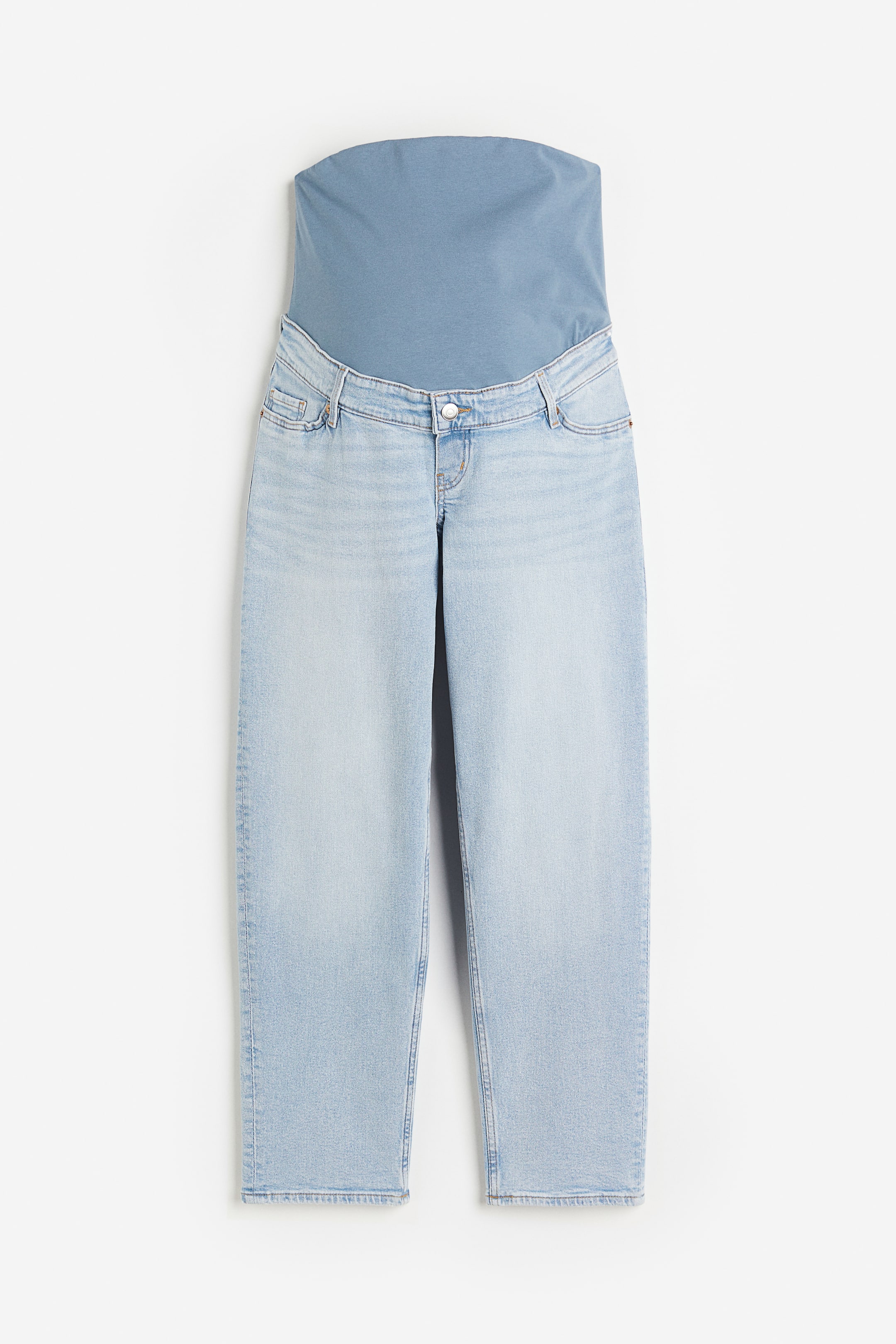 MAMA Straight Ankle Jeans