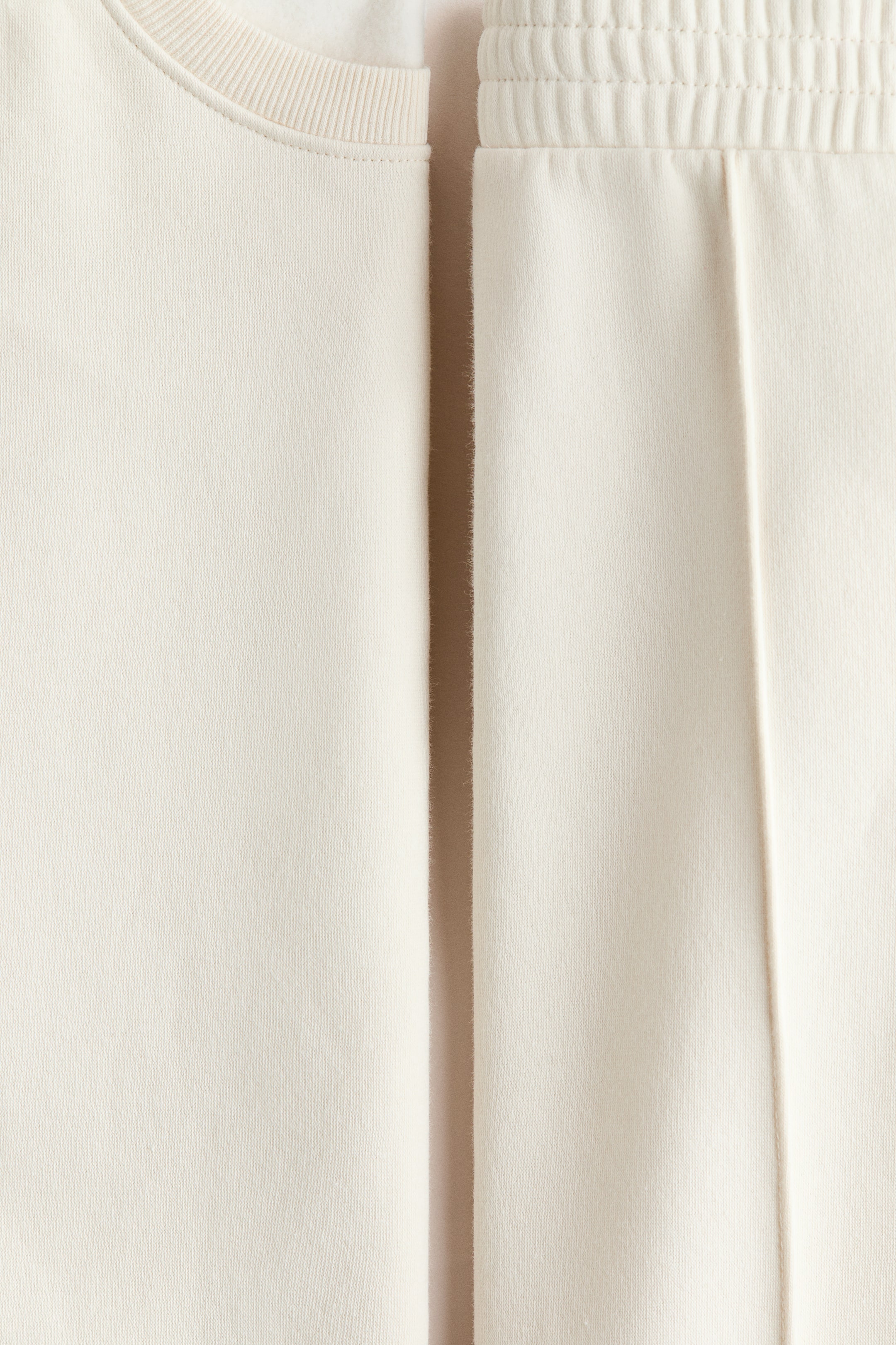 Προβολή μεγαλύτερης εικόνας: 2-piece sweatshirt set - Κρεμ - Kids | H&M GR 2