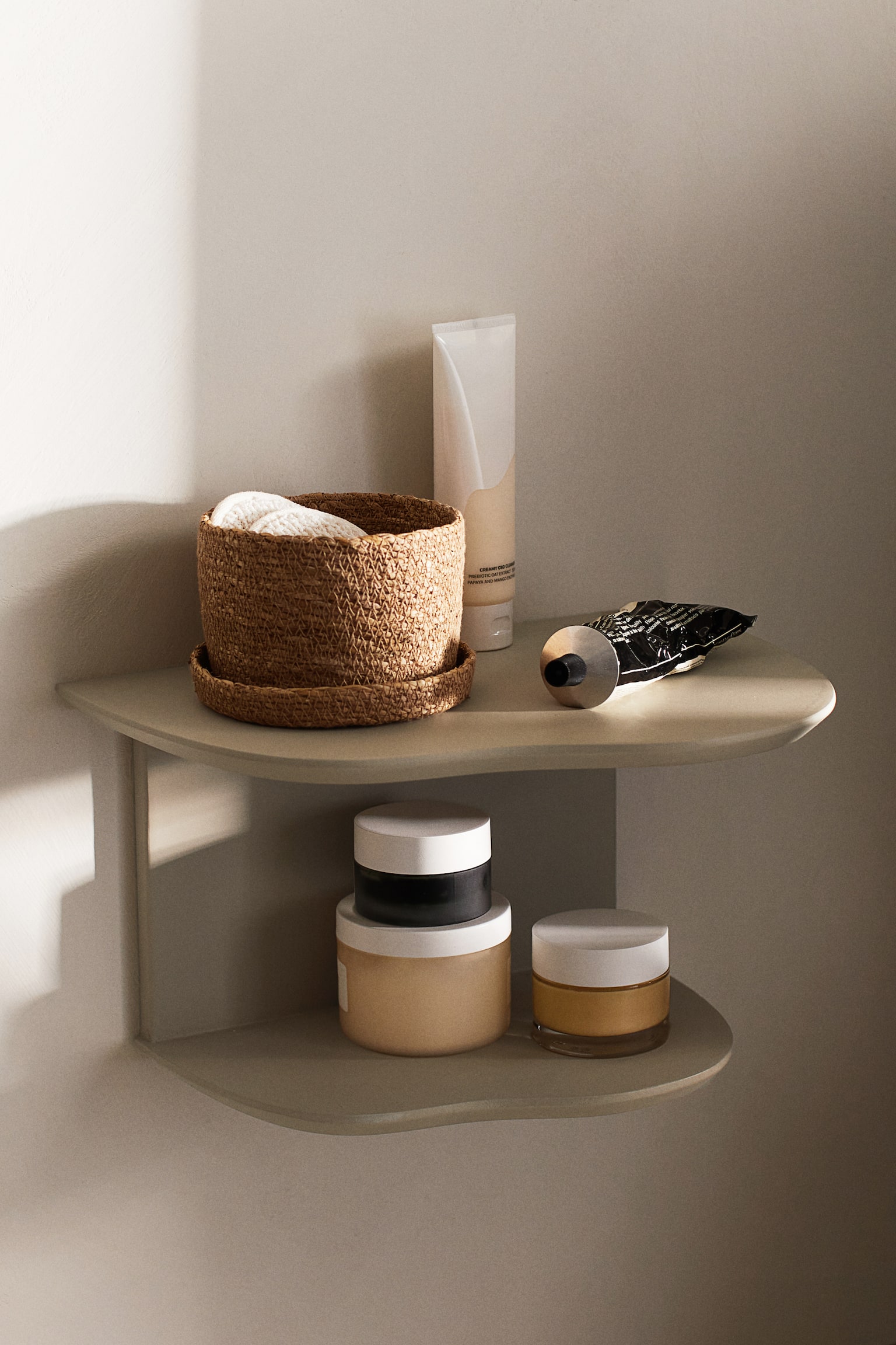 Wall shelf - Beige - 2