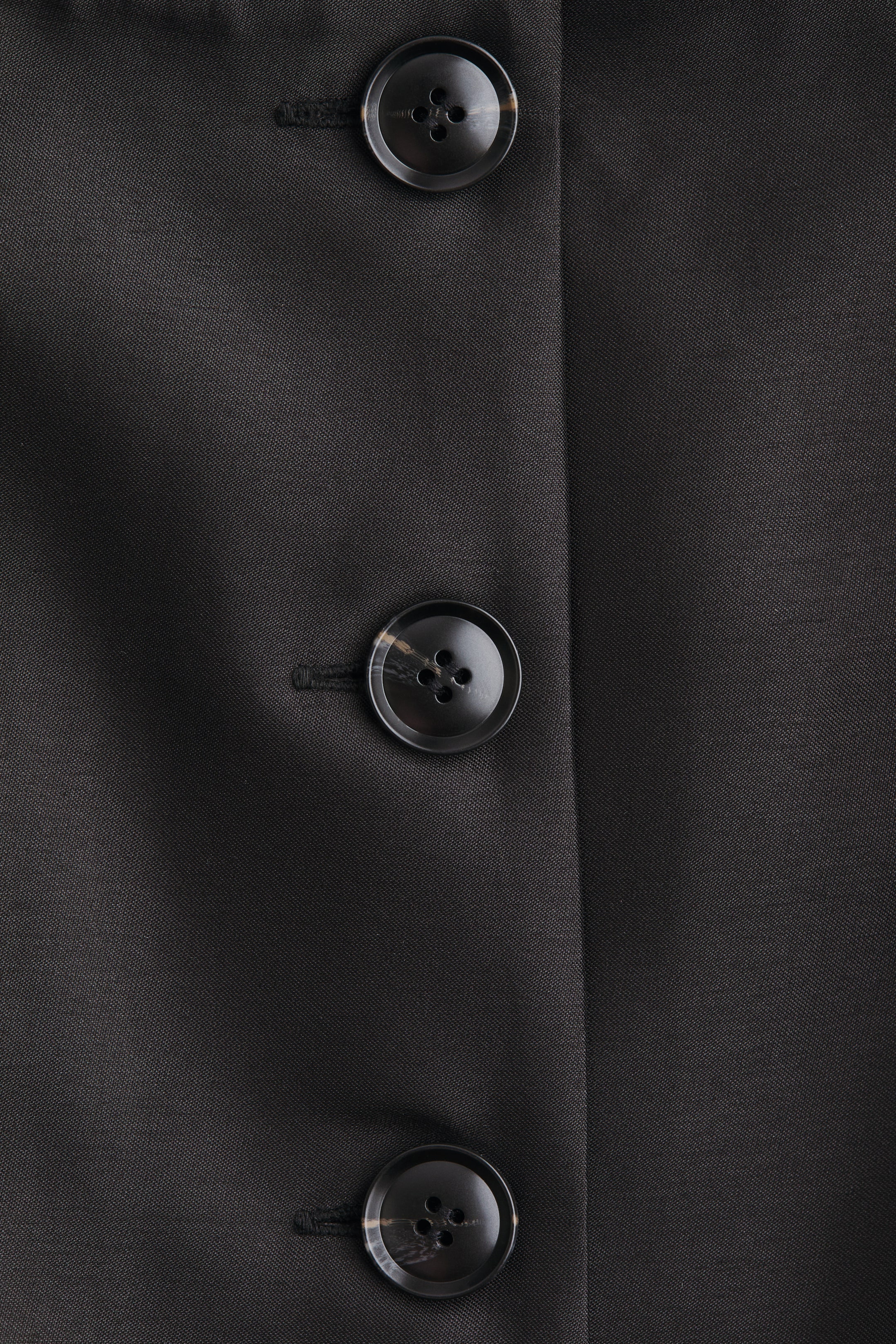 View larger image: Square-neck blazer - Black - Ladies | H&M IN 2