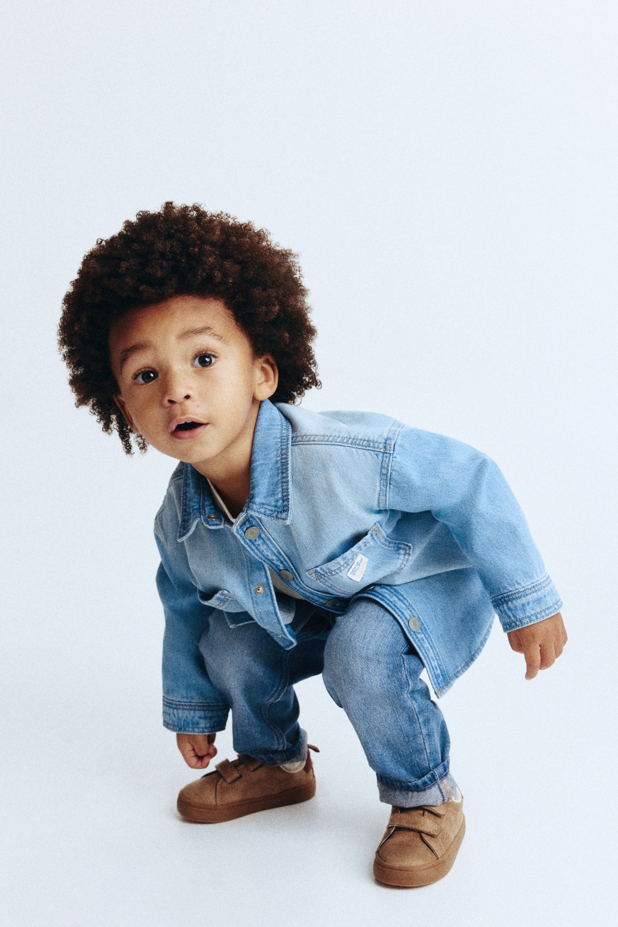 View larger image: Cotton Jeans - Denim blue - Kids | H&M CA 3