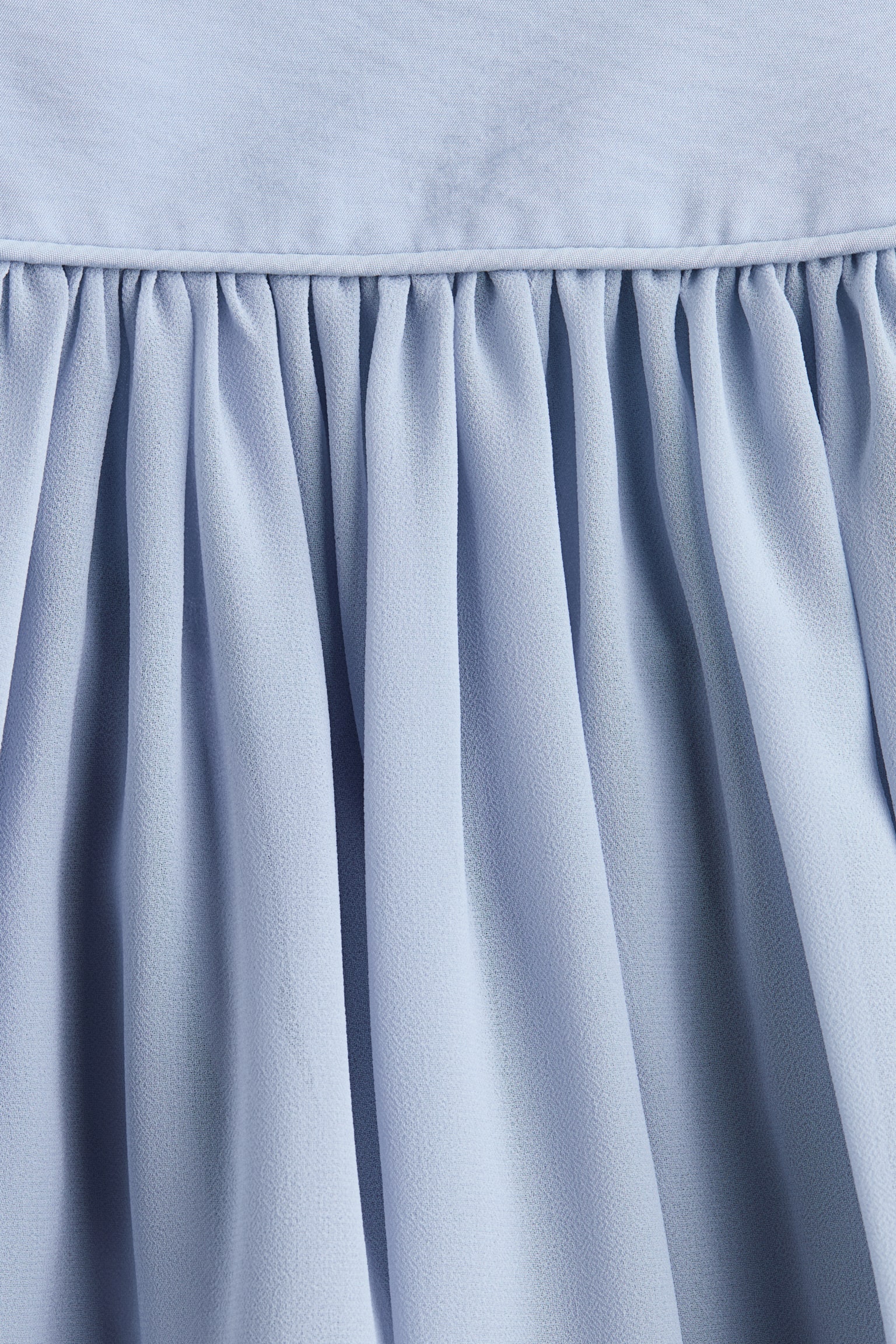 Circular maxi skirt - Light blue - 7