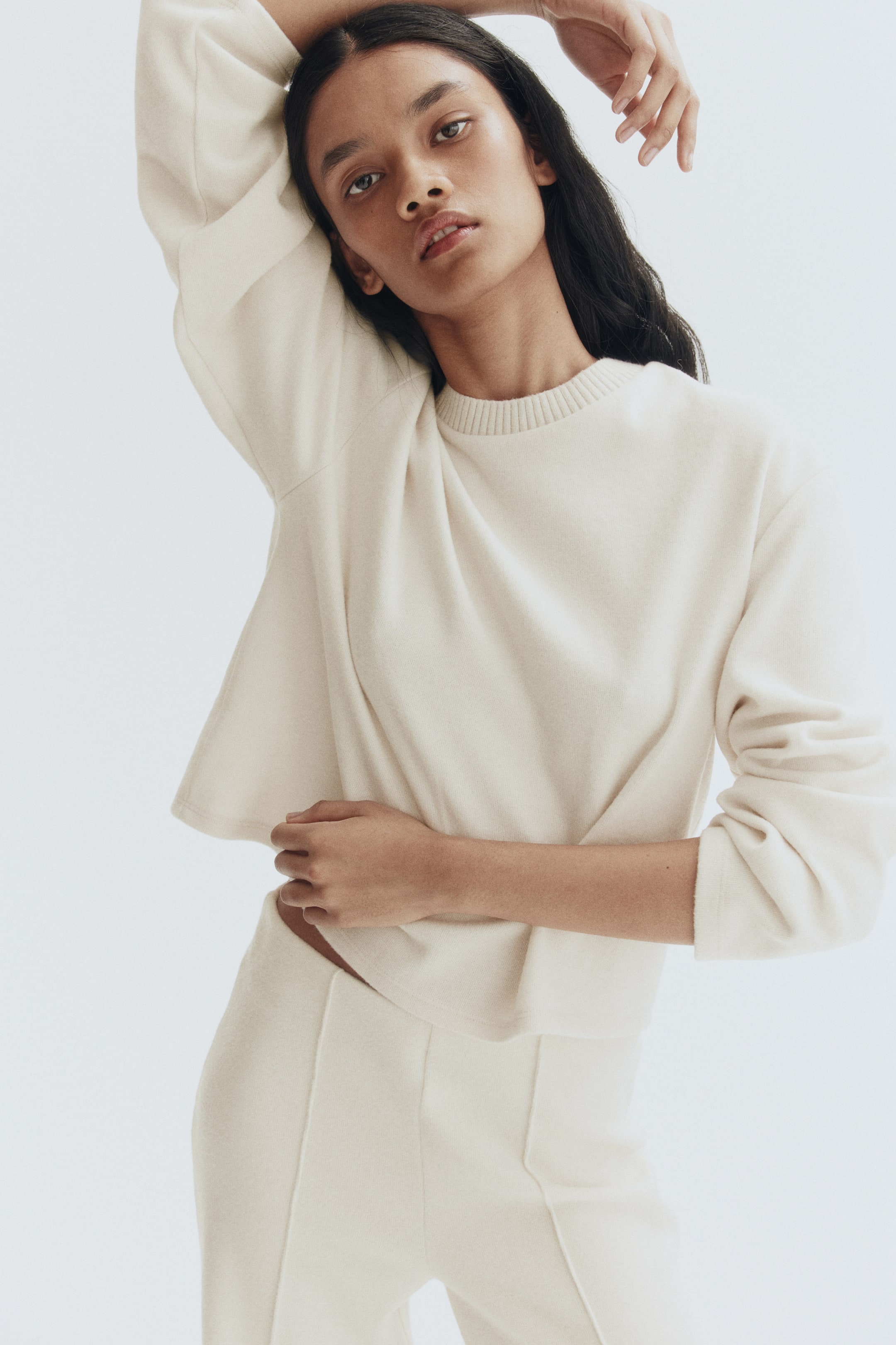 Agrandir l'image: Sweat-shirt oversize - Beige clair - FEMME | H&M BE 4