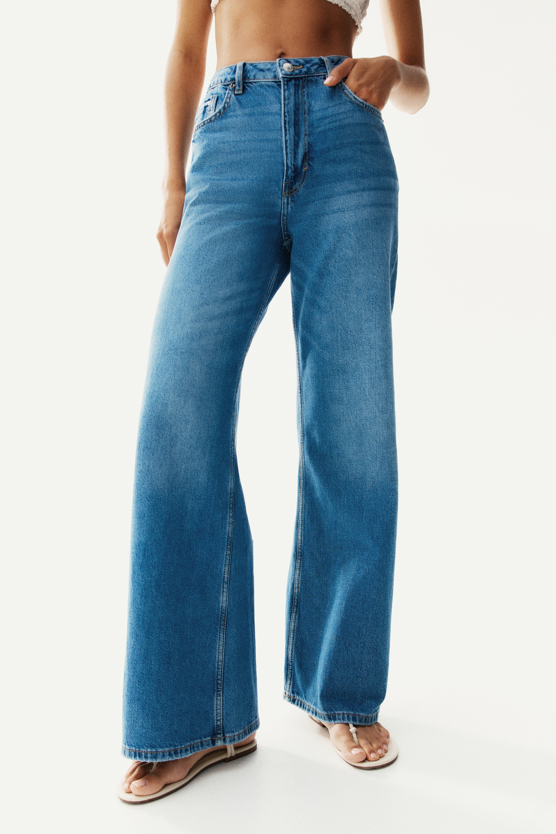 Wide Ultra High Jeans
