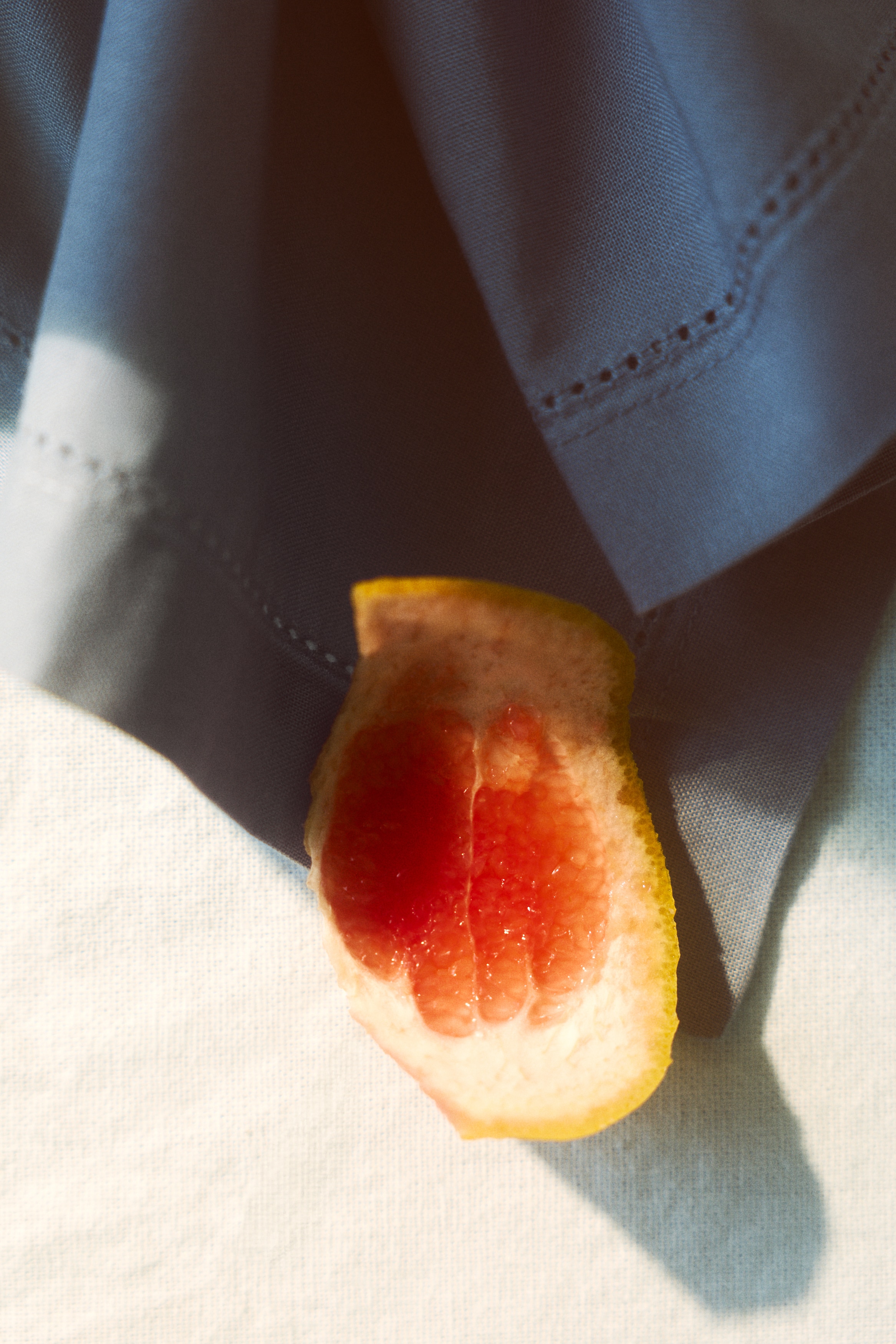 4-pack cotton napkins - Dusty blue/Light beige/Light dusty pink/White