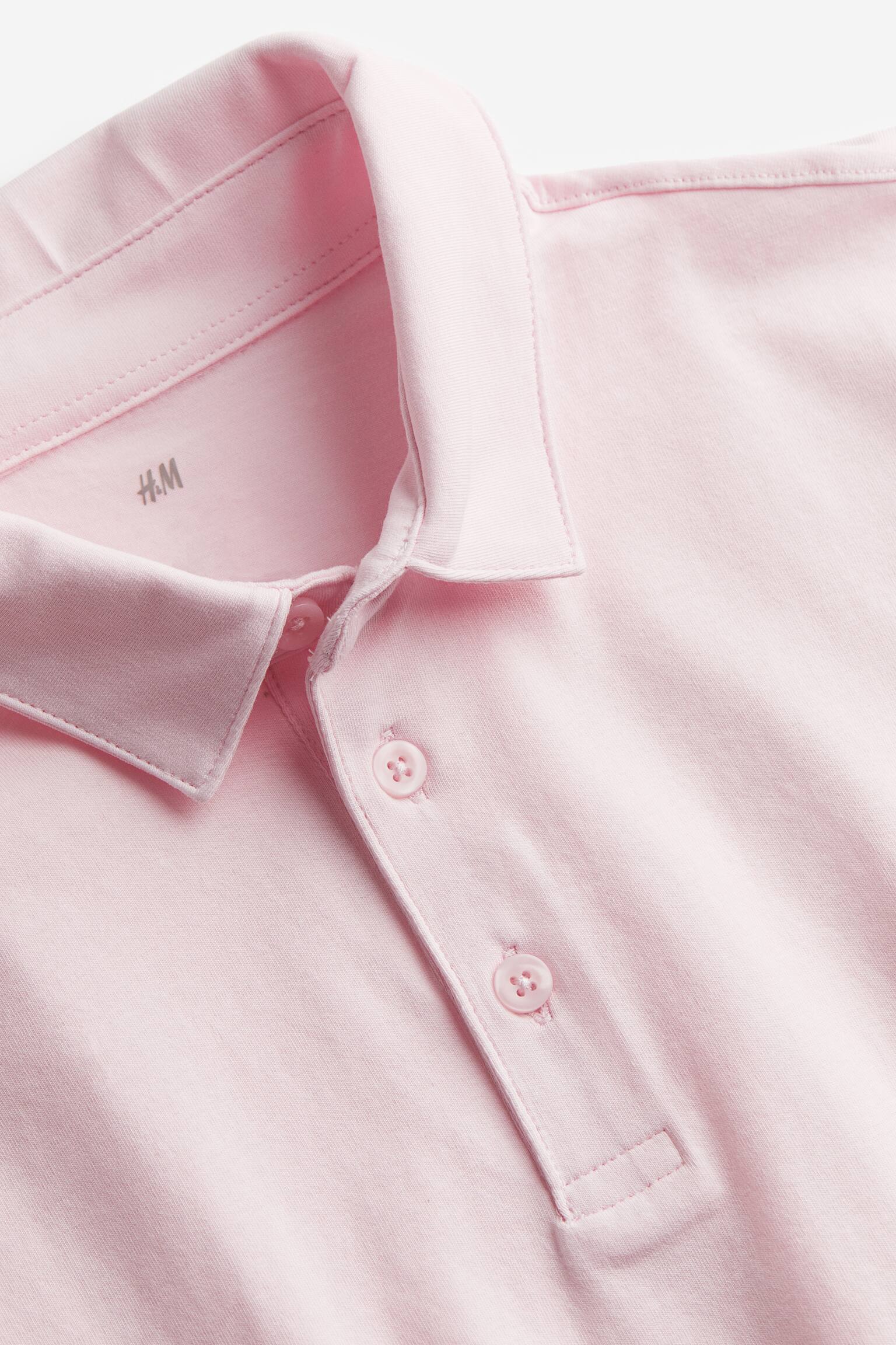 Áo polo Slim Fit - Màu hồng nhạt/Màu đen/Màu xanh tím than - 2