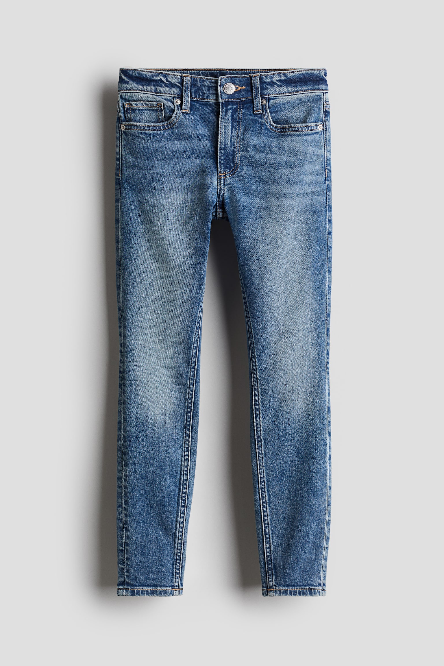 Skinny Fit Jeans - Denim blue/Black/Light denim blue - 1