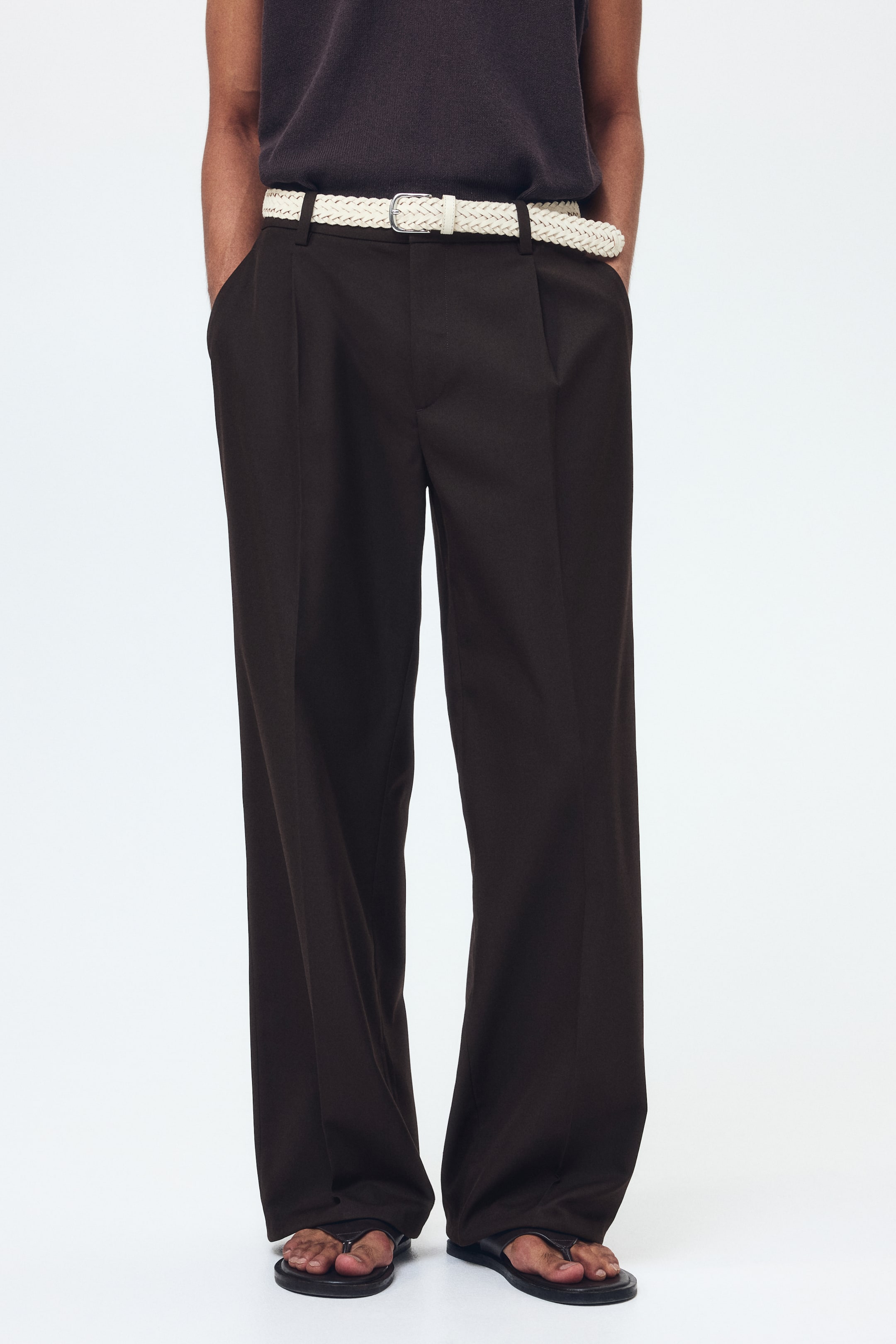 Pantalon chic ample