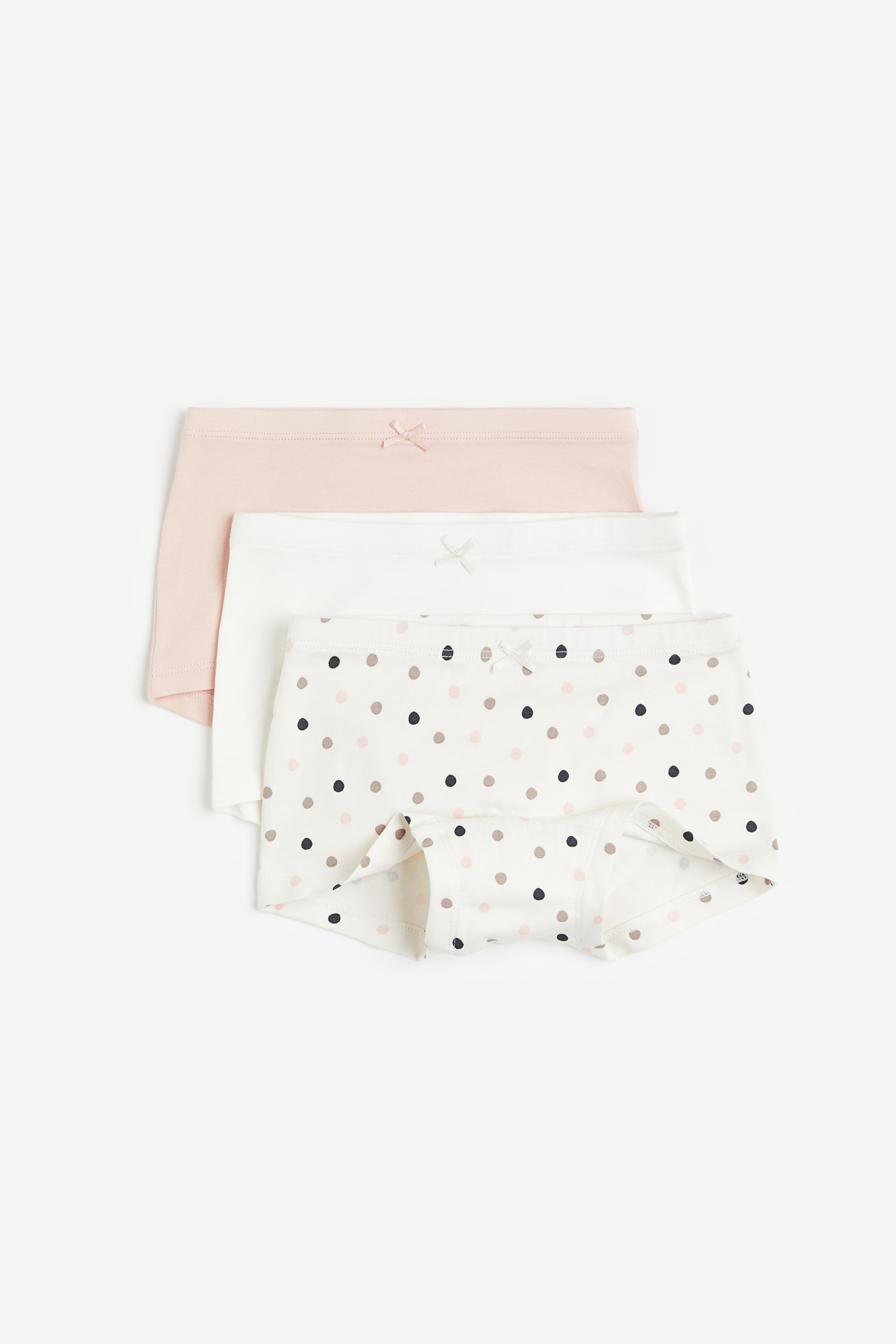 View larger image: 3-pack boxer briefs - White/Spotted - Kids | H&M IN 1