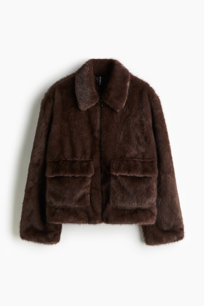 Veste duveteuse - Marron - 1