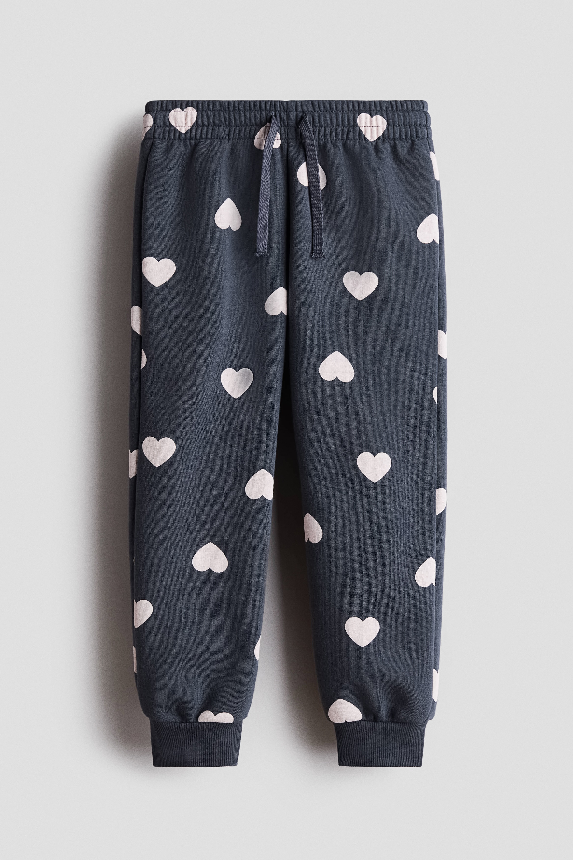 Dark gray/hearts Extra-soft Joggers for kids | H&M CA