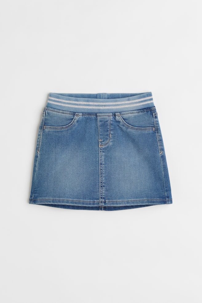 Jupe en jean Super Soft - Bleu denim - 1