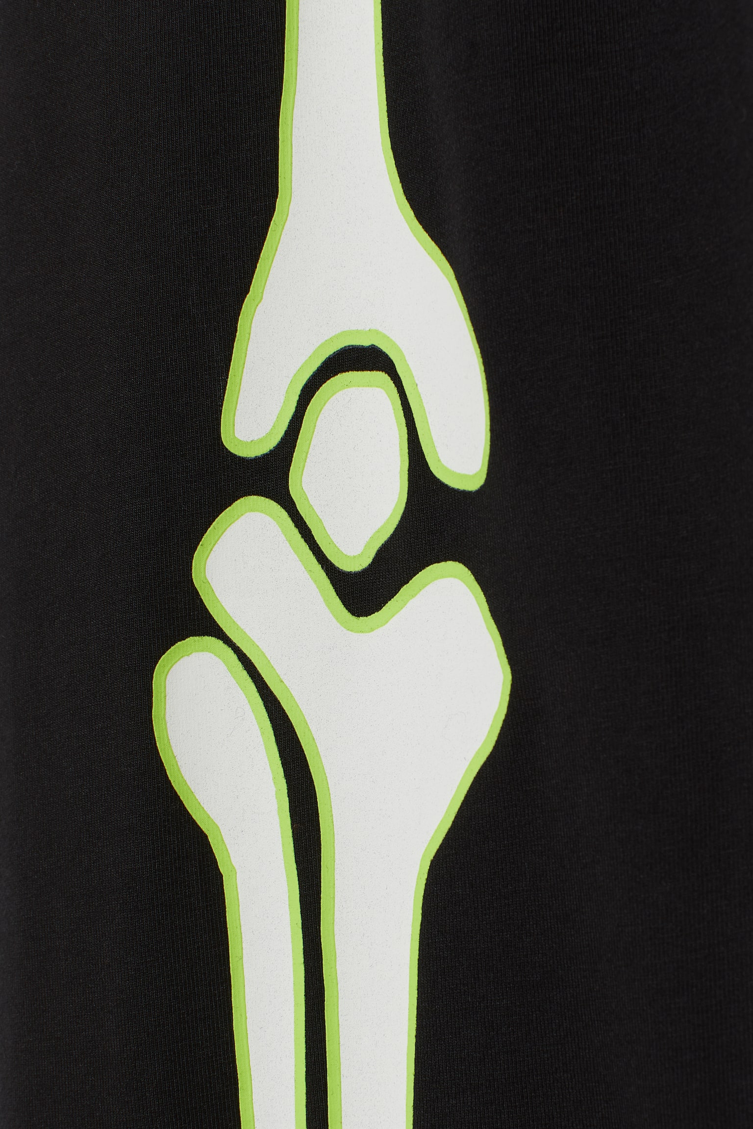 H&M+ Printed leggings - Black/Skeleton - 2